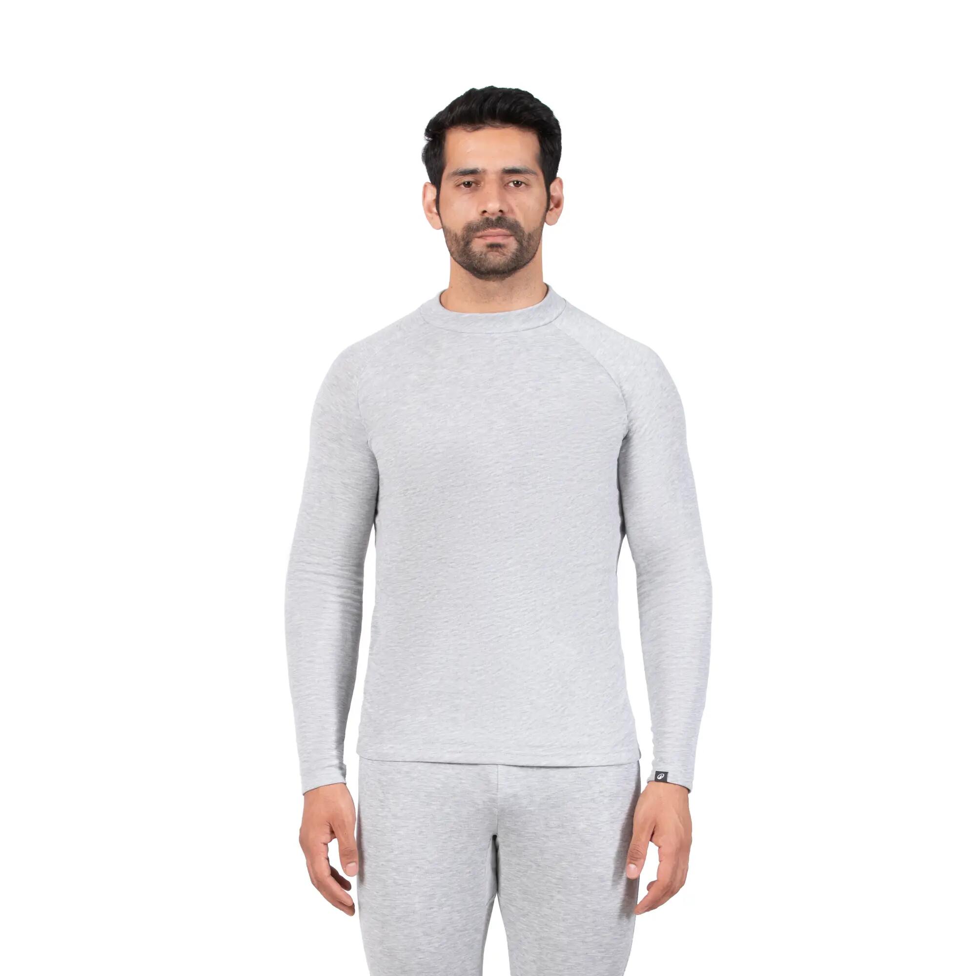 Men Thermal Baselayer Top - BL100 - Grey -  1
