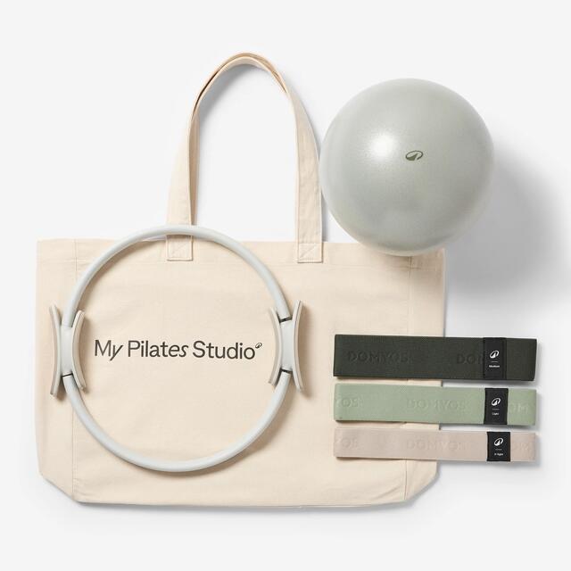 Kit d'accessoires de Pilates, beige