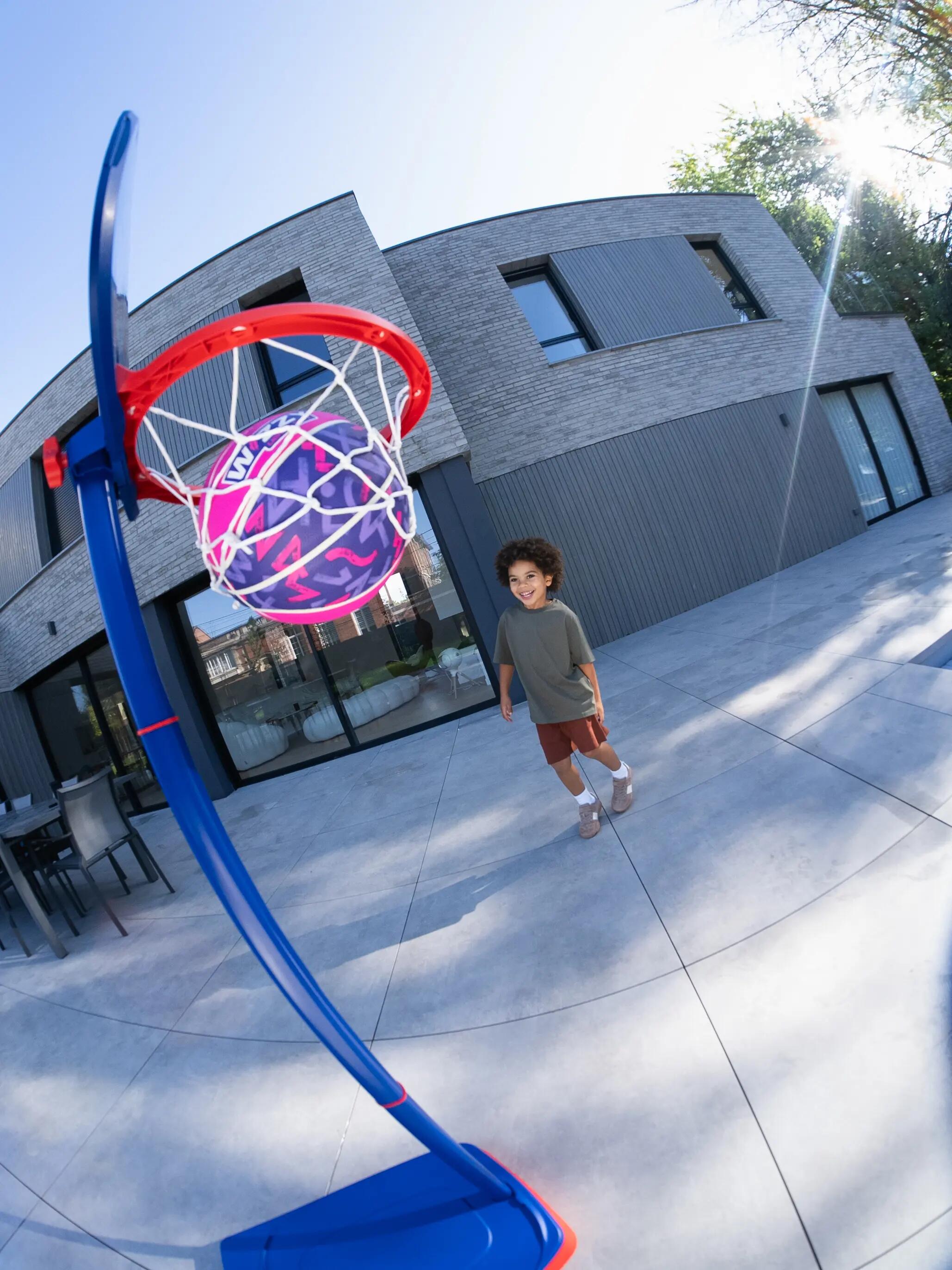 Gyerek kosárlabda palánk, 90 cm és 120 cm közt állítható - K100 Ball 17/22