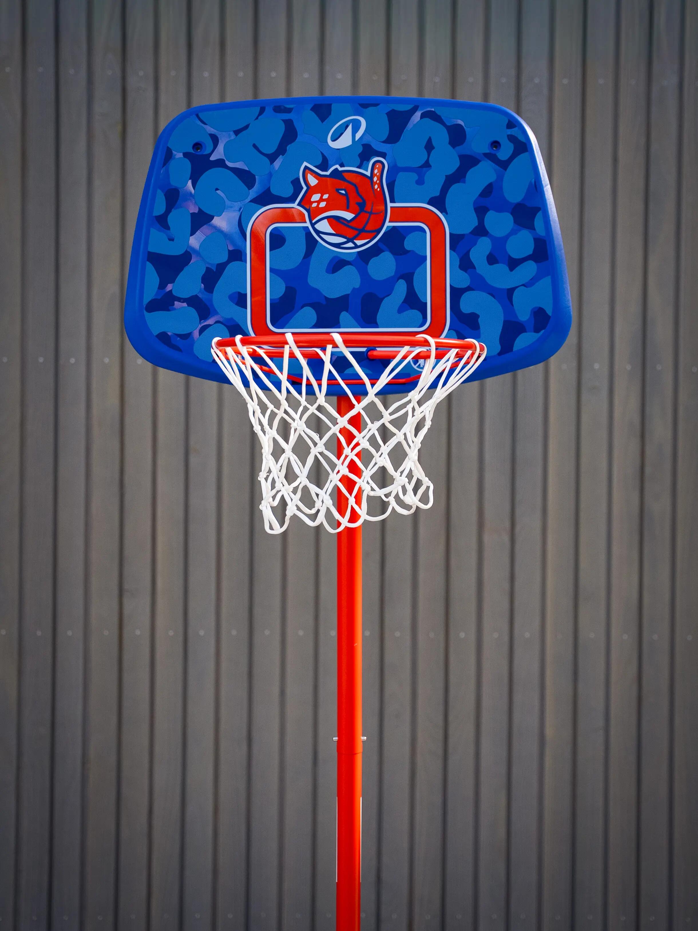 Tablero de baloncesto con base ajustable para niños Tarmak K500 Azul 11/13