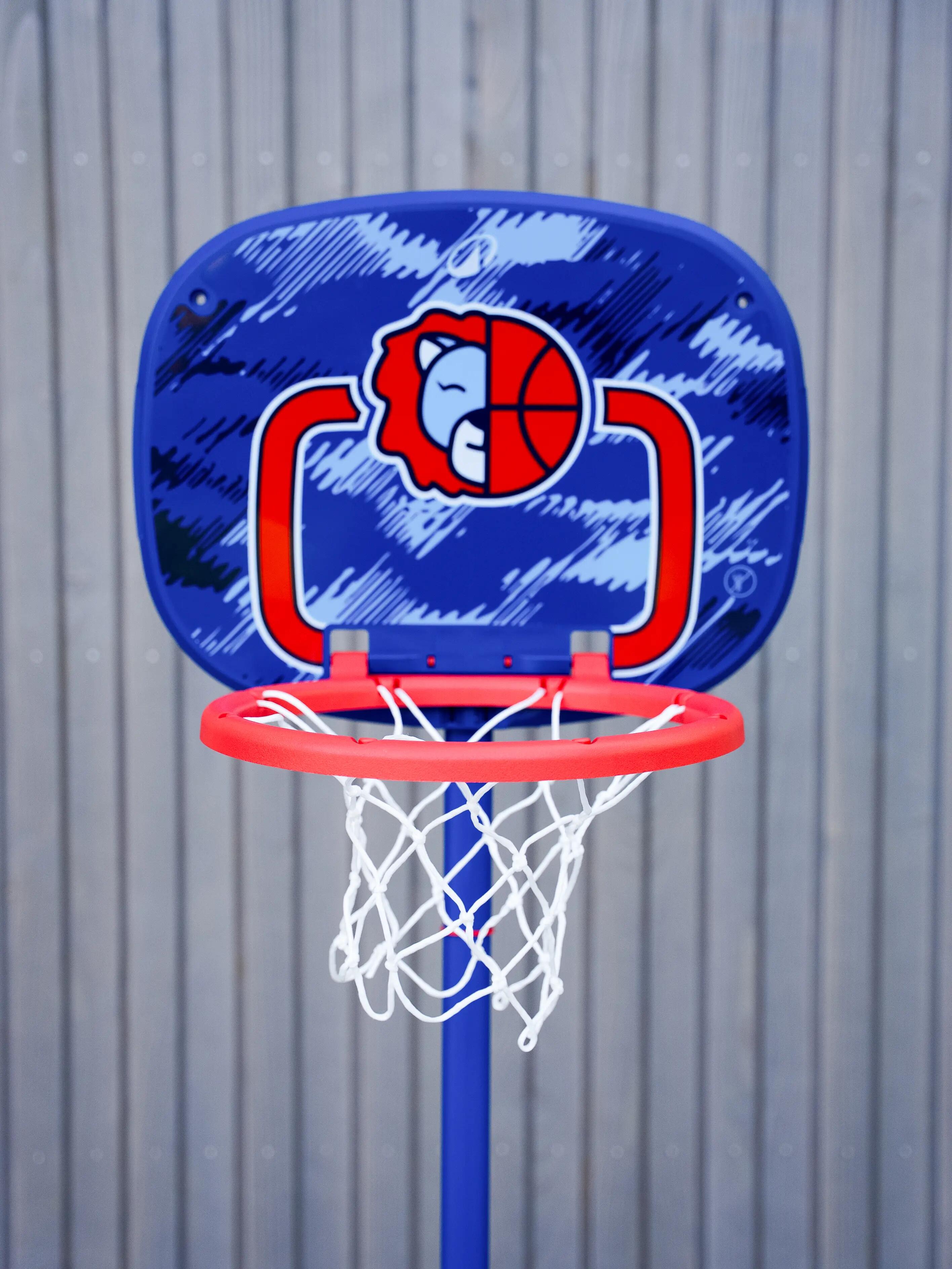 Gyerek kosárlabda palánk, 90 cm és 120 cm közt állítható - K100 Ball 11/22