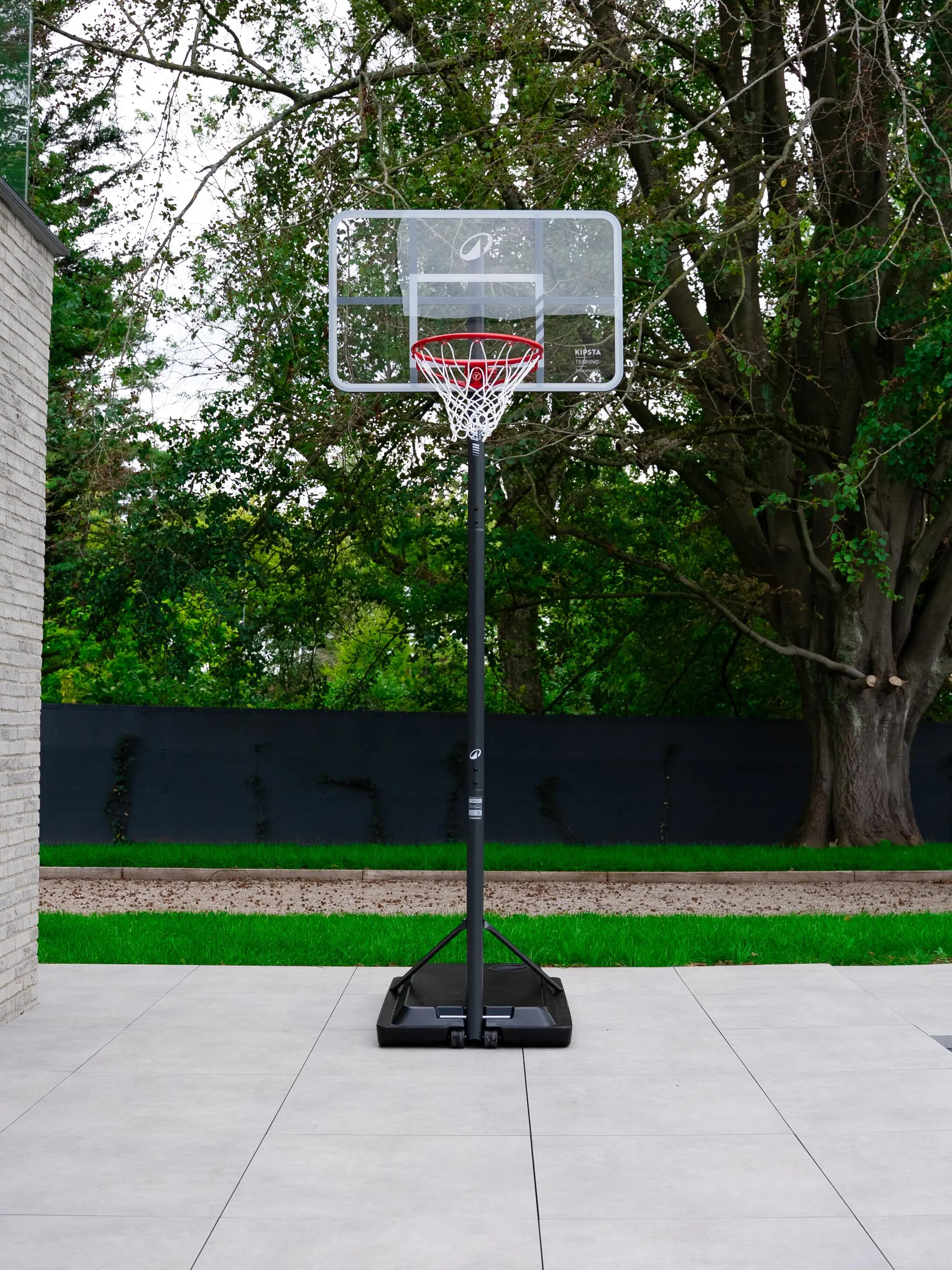 Canasta de baloncesto regulable de 2,20m a 3,05 m, alta resistencia, entrenamiento 5/17