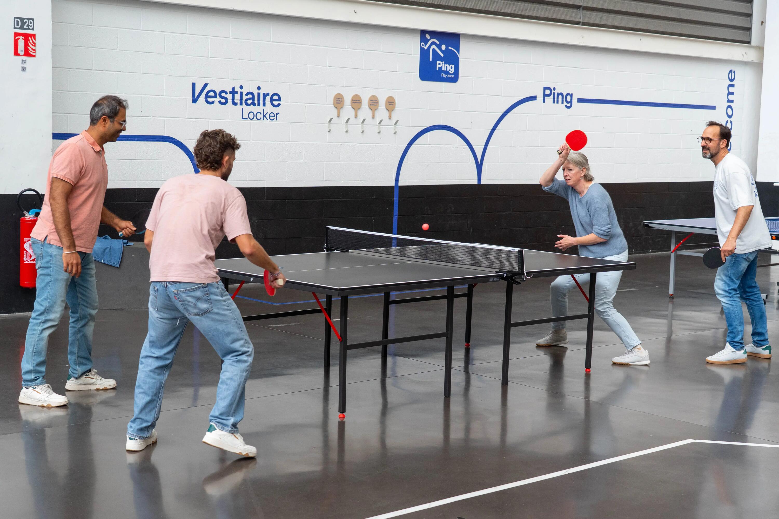 Taula de ping-pong d'interior oci, TTT 100 Negre 16/19