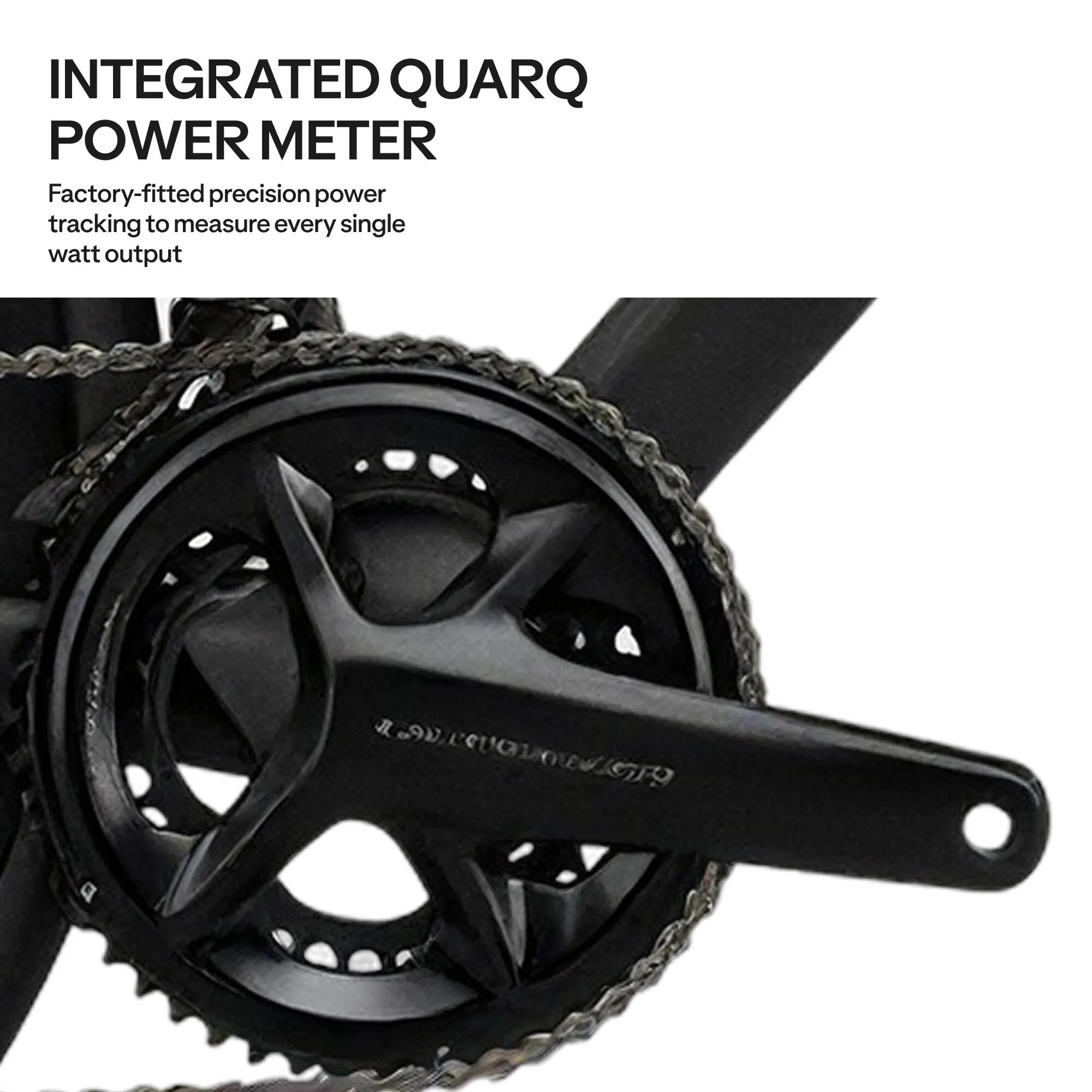 Road Bike Van Rysel RCR Pro SRAM Force AXS PWR with Superlight Carbon Frame, Power Meter and Electronic Groupset - Black -  5