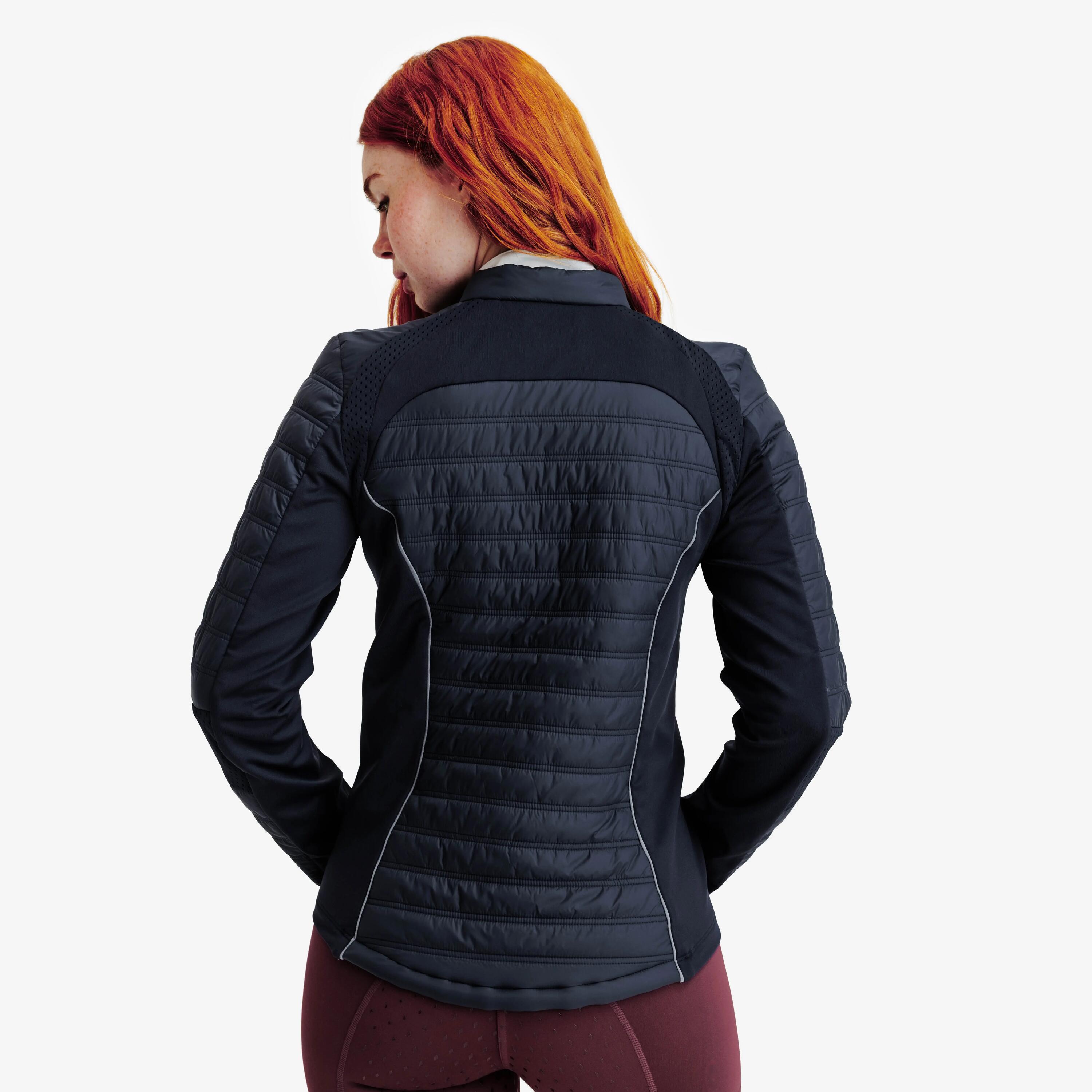 Giacca equitazione donna 900 blu 4/6