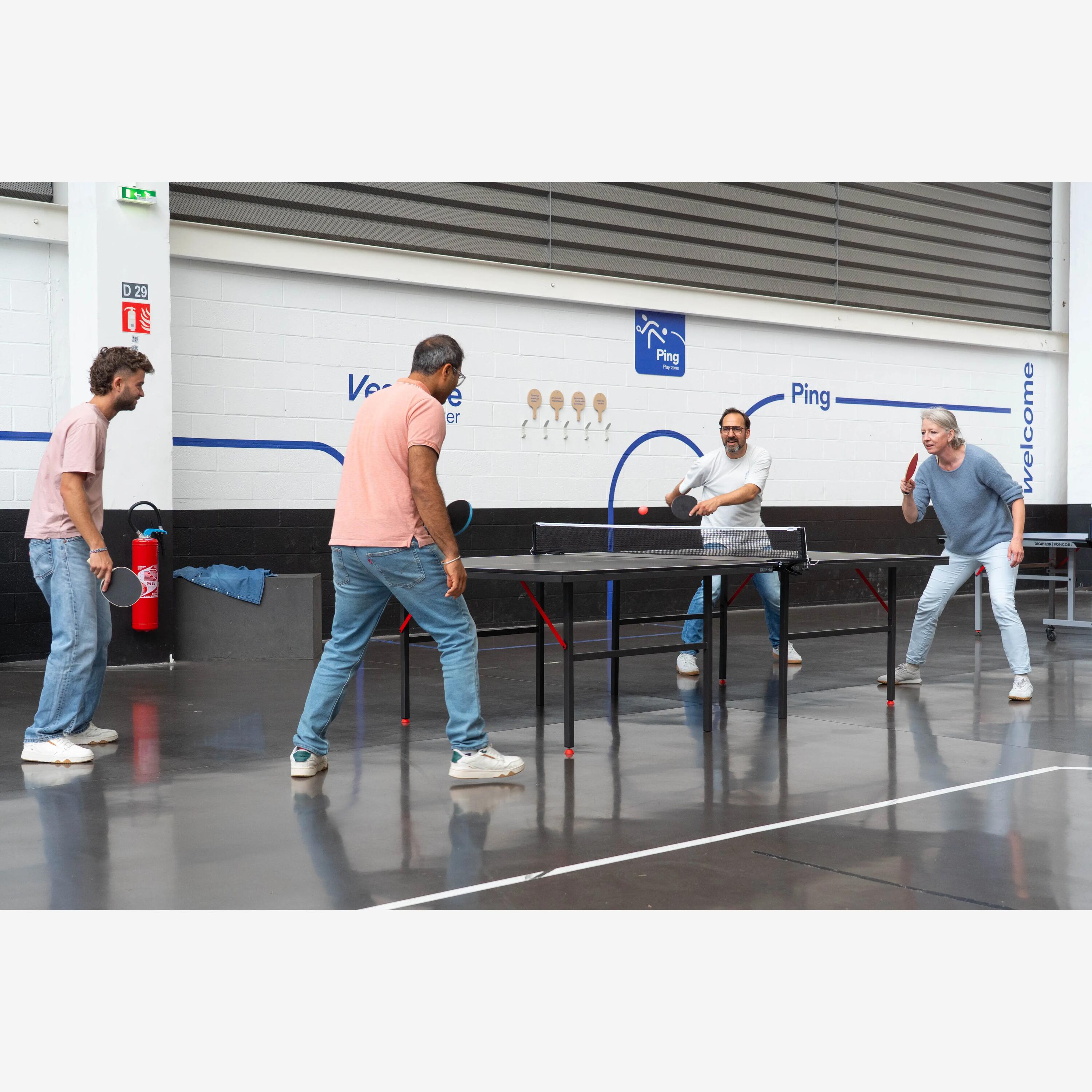 Pingpongasztal, beltéri - TTT 100  12/18