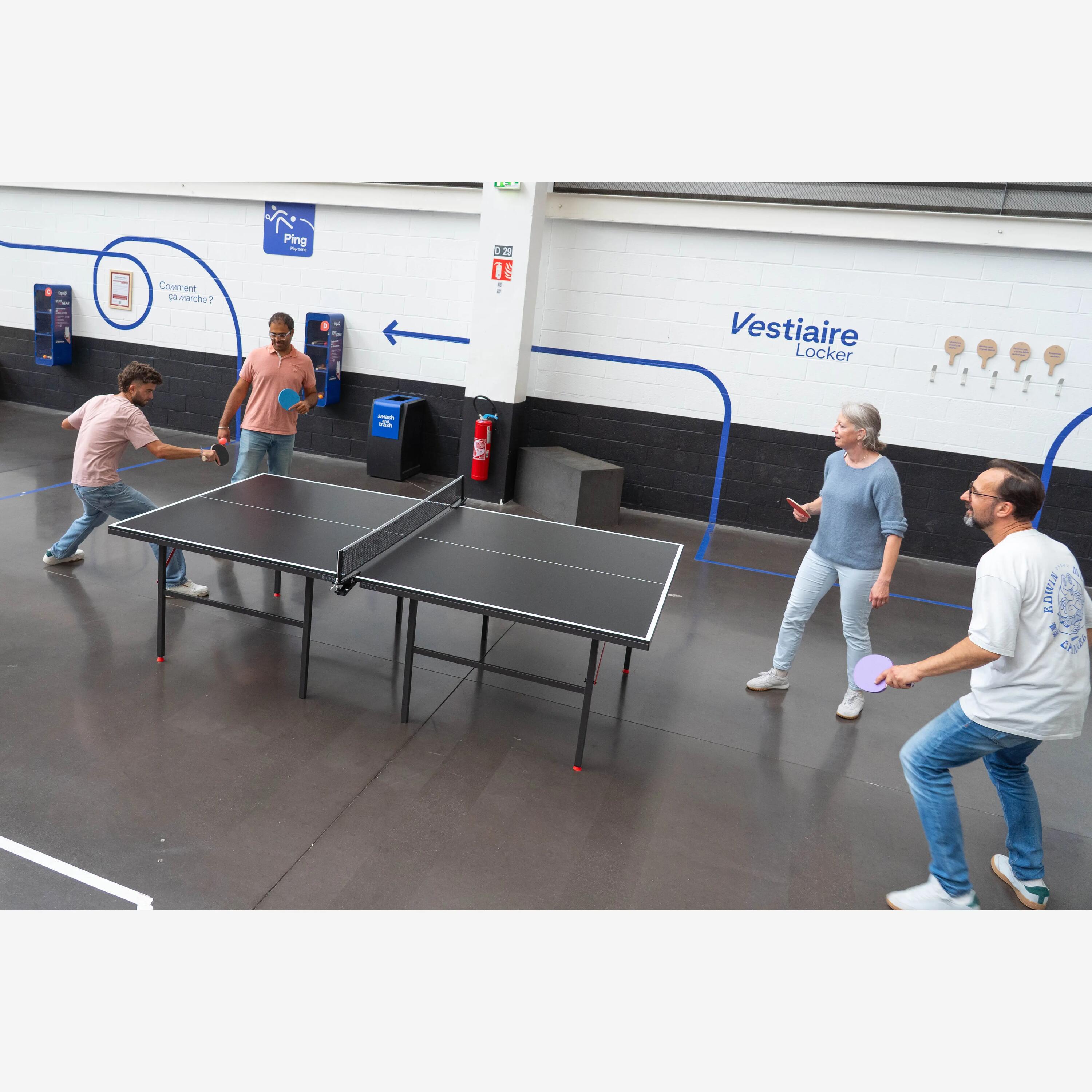 Pingpongasztal, beltéri - TTT 100  16/18