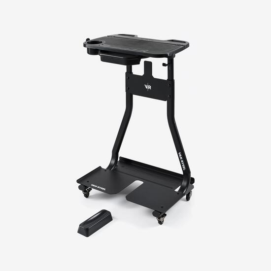Range vélo transformable support home trainer