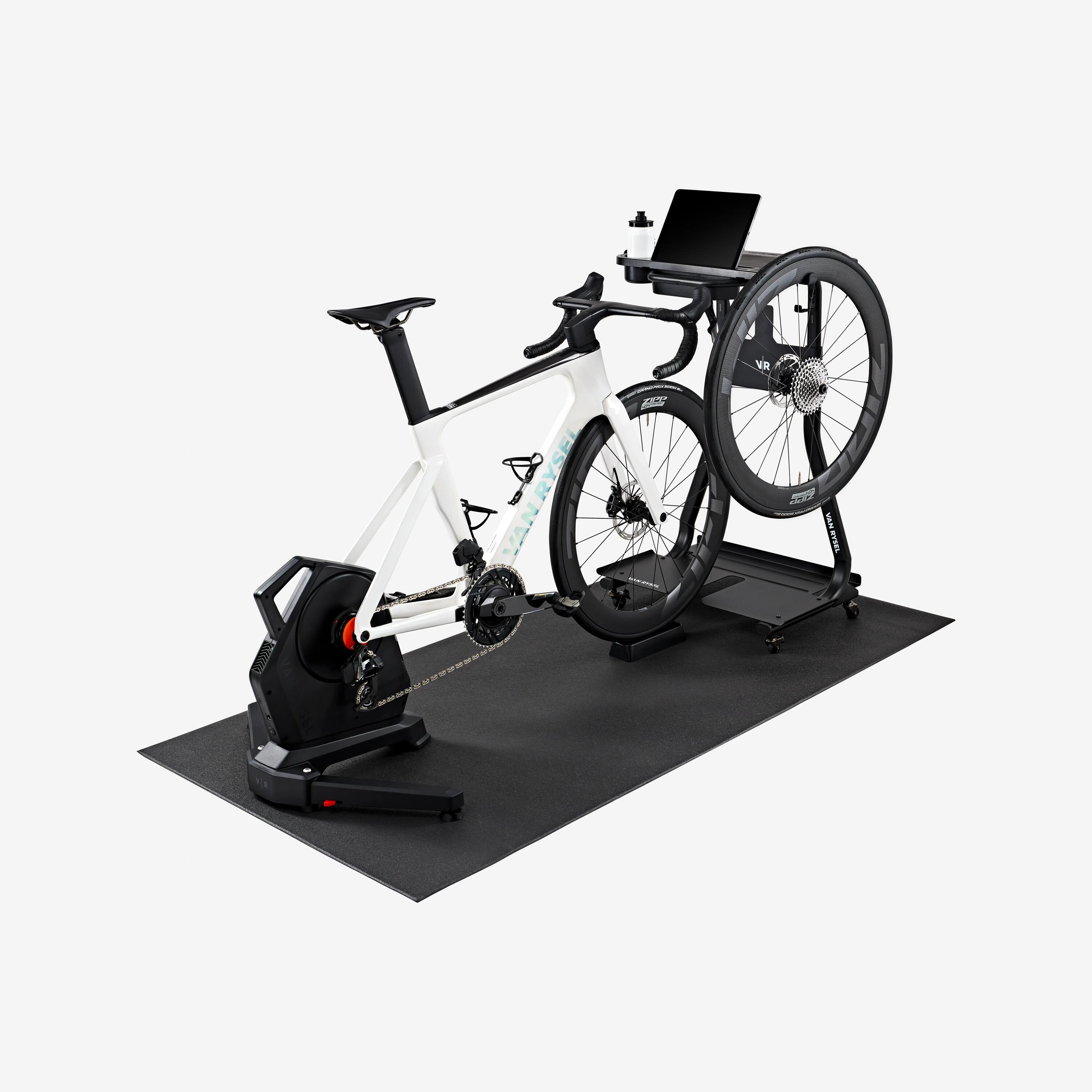 Range vélo transformable support home trainer 5/12