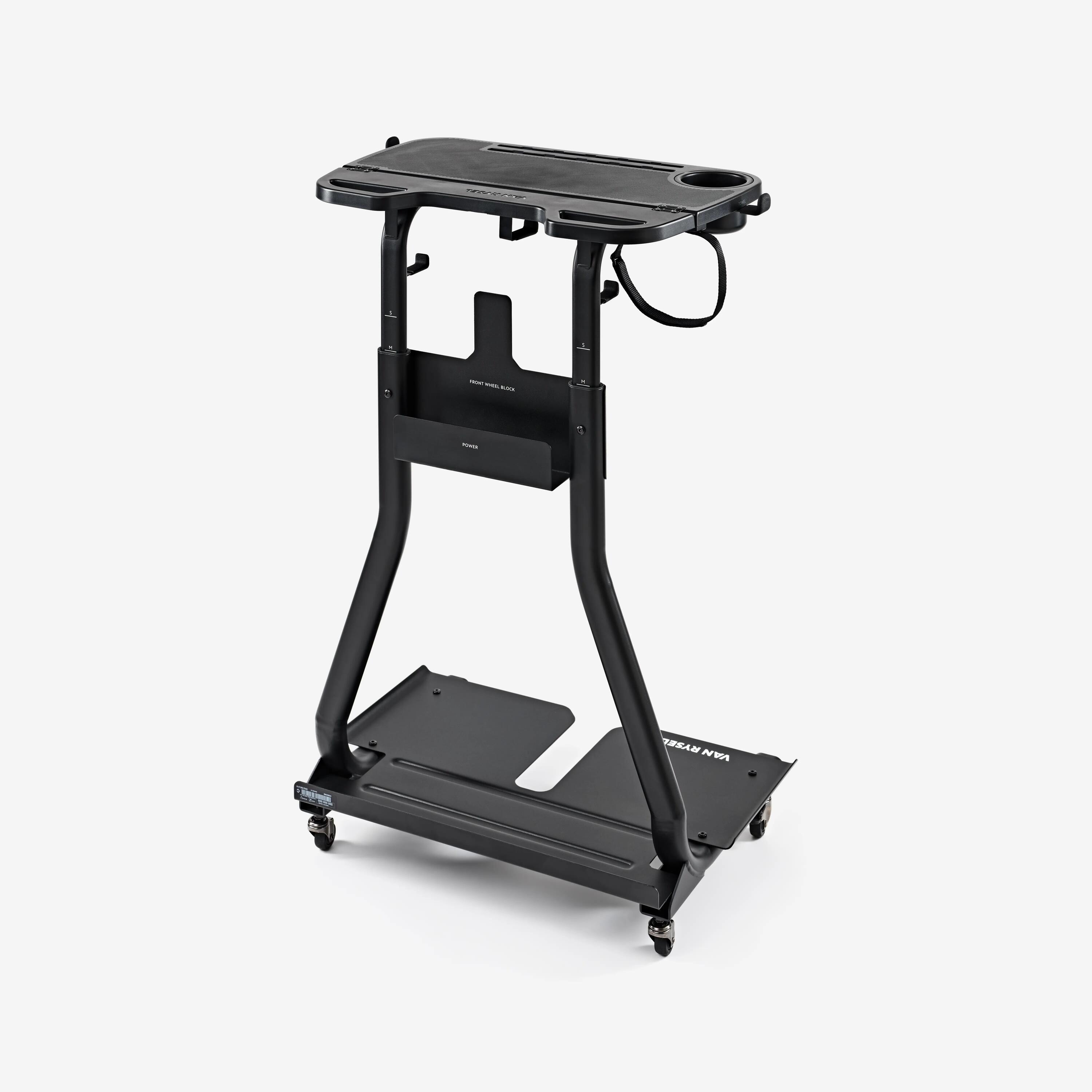 Range vélo transformable support home trainer 2/12