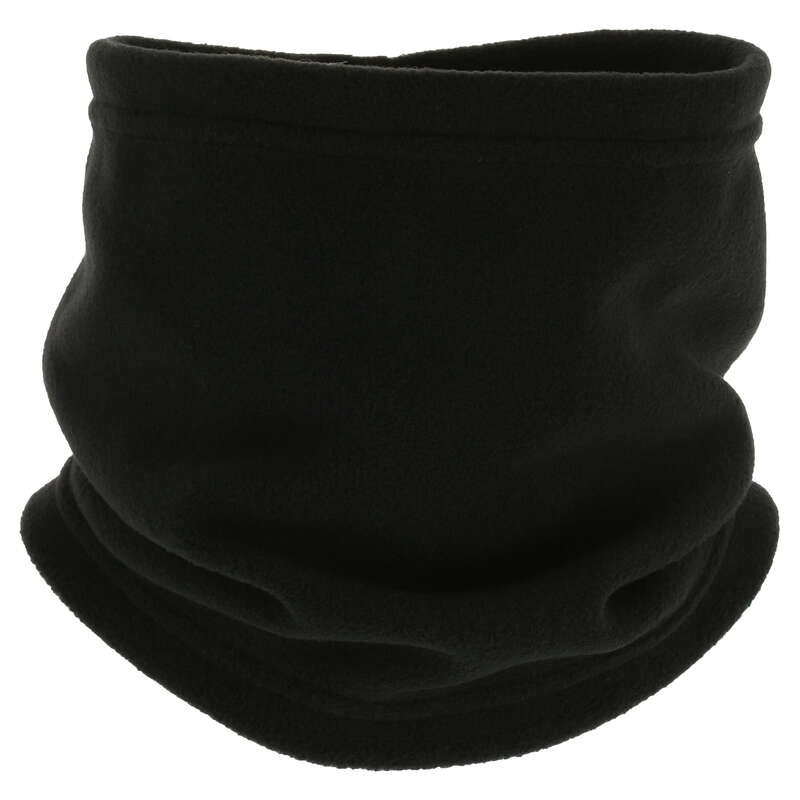 JUNIOR SKI AND SNOWBOARD HEADWEAR Skiing - JR Scarf Firstheat - Black WEDZE - Ski Wear