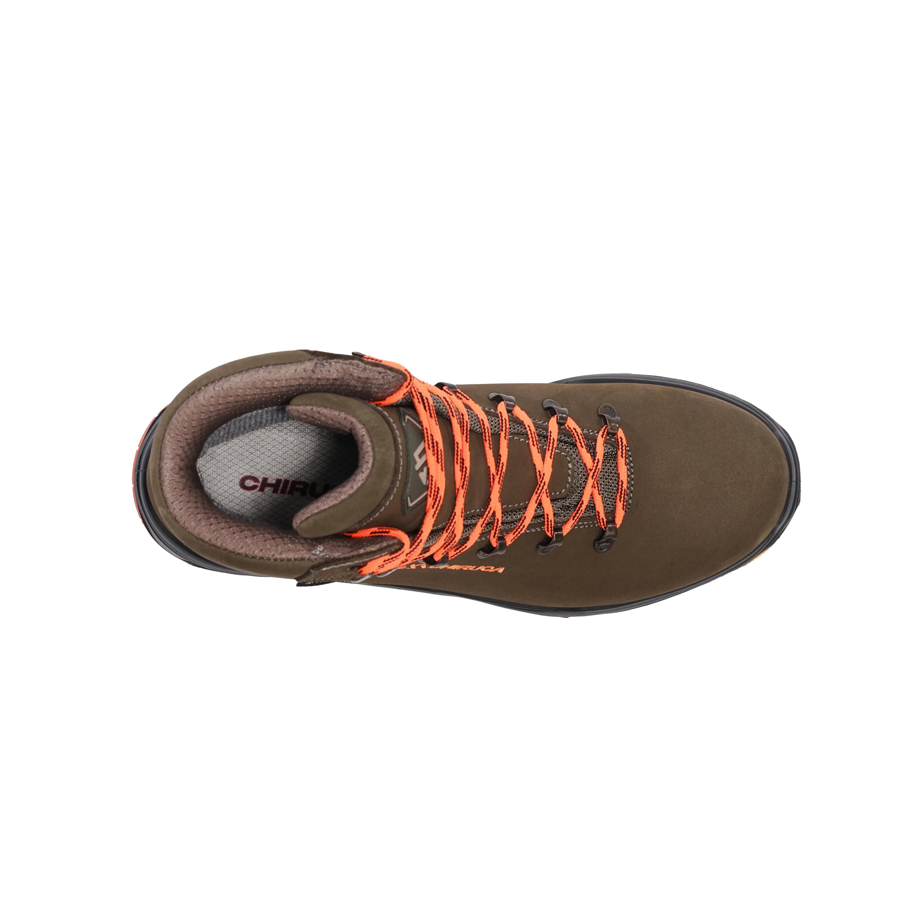 Bota Caça Xiruca Terrier Hi Vis 28 Home Verd Taronja Impermeable 5/5