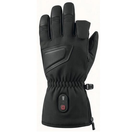 Gants chauffants d'approche coupe-vent paume cuir - Chasse, pêche, affût - Mixte