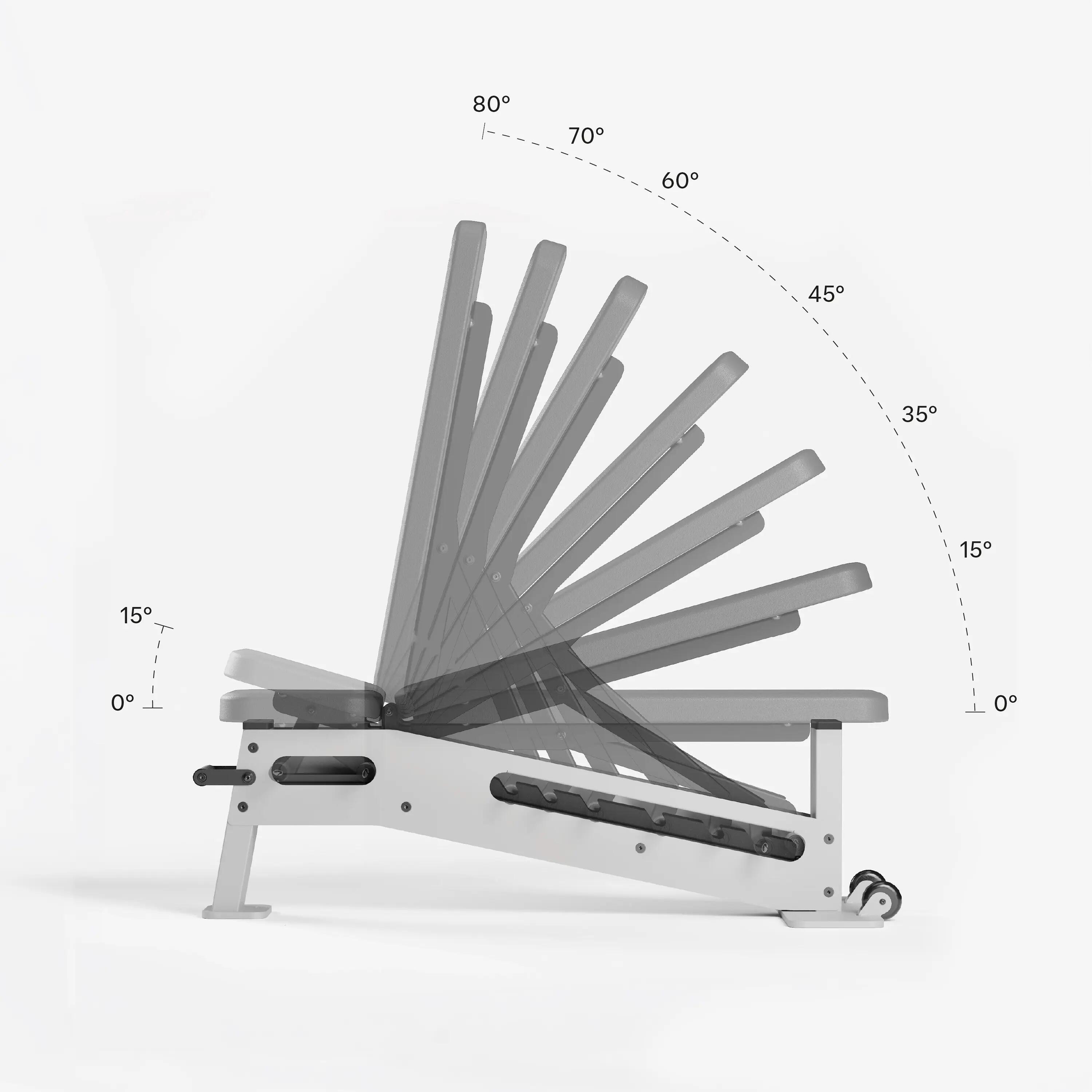 Banc de musculation pro inclinable 2/17