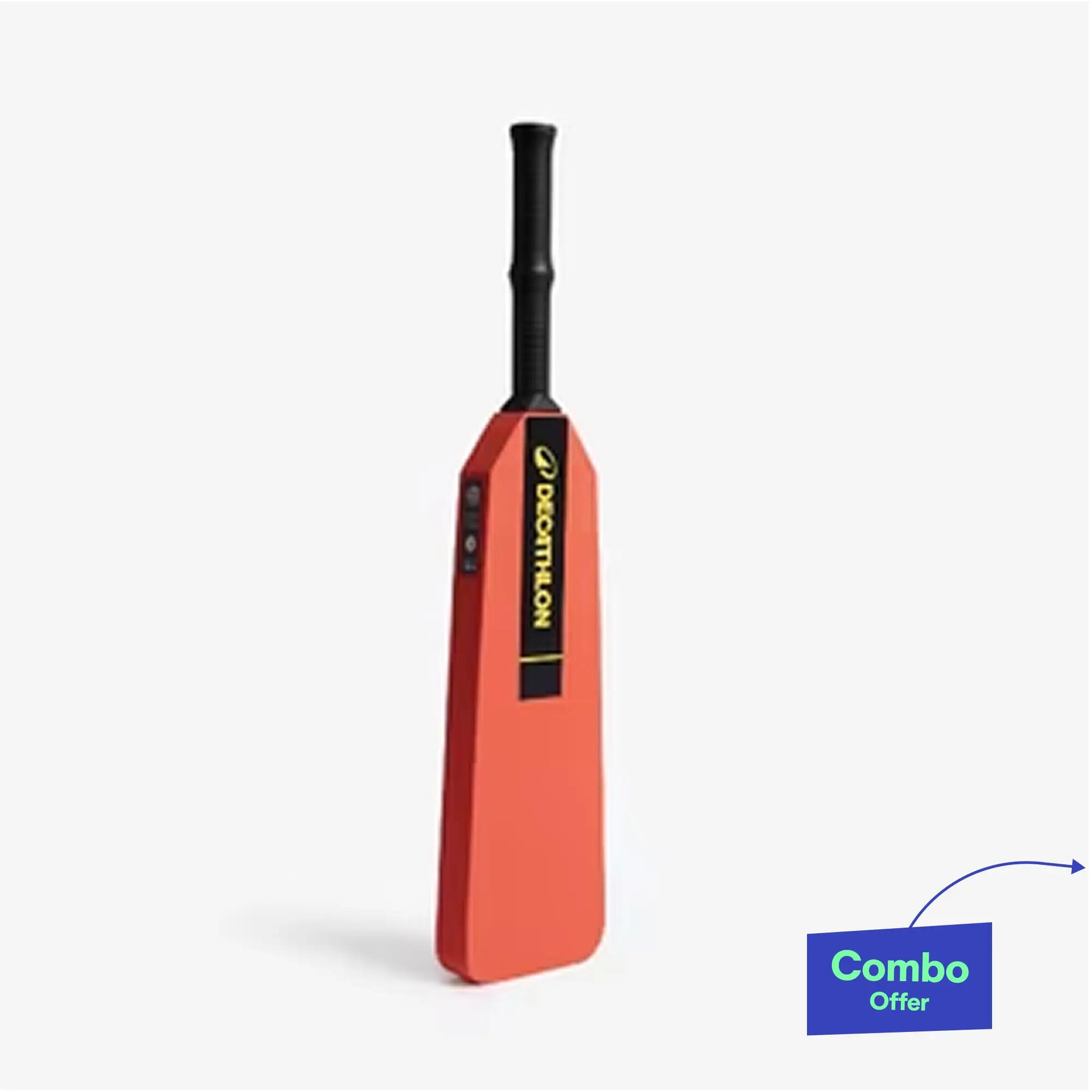 Kids Foam Cricket Bat Size 0 Tennis Ball Bat MY FIRST BAT - Red -  1