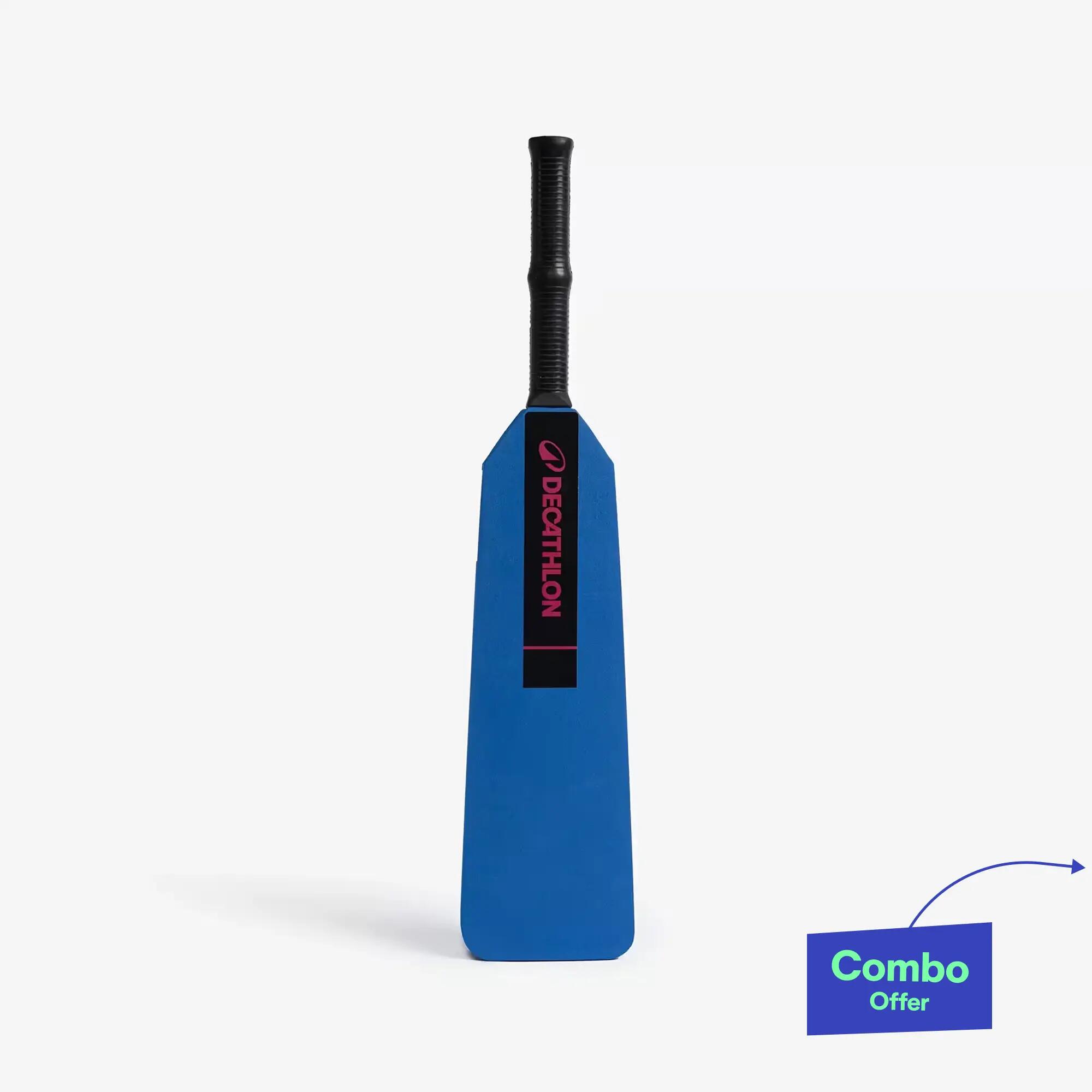 Kids Foam Cricket Bat Size 0 Tennis Ball Bat MY FIRST BAT - Blue -  1