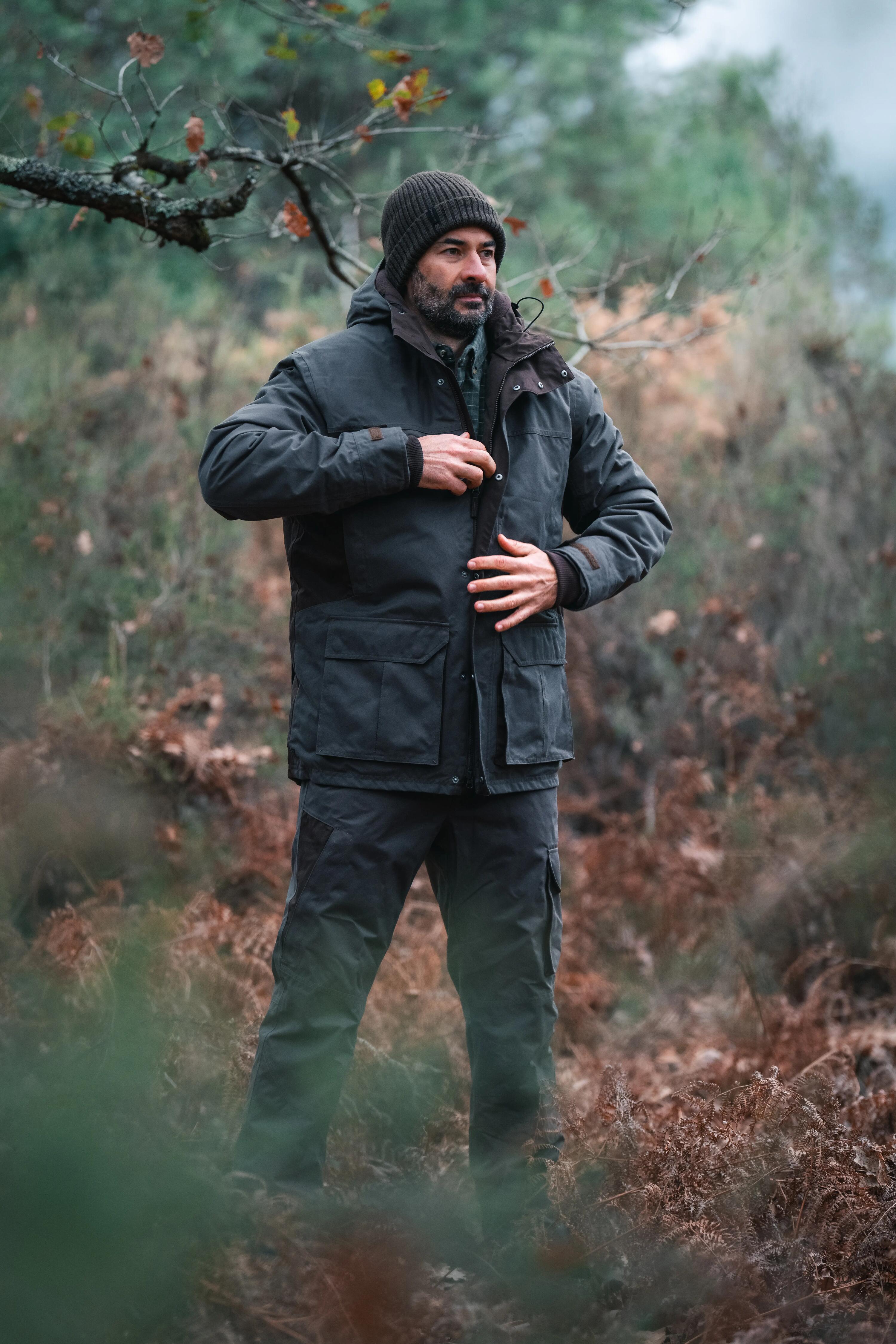 Pantolon - Avcılık ve Doğa Gözlemi - Yeşil - 500 12/17