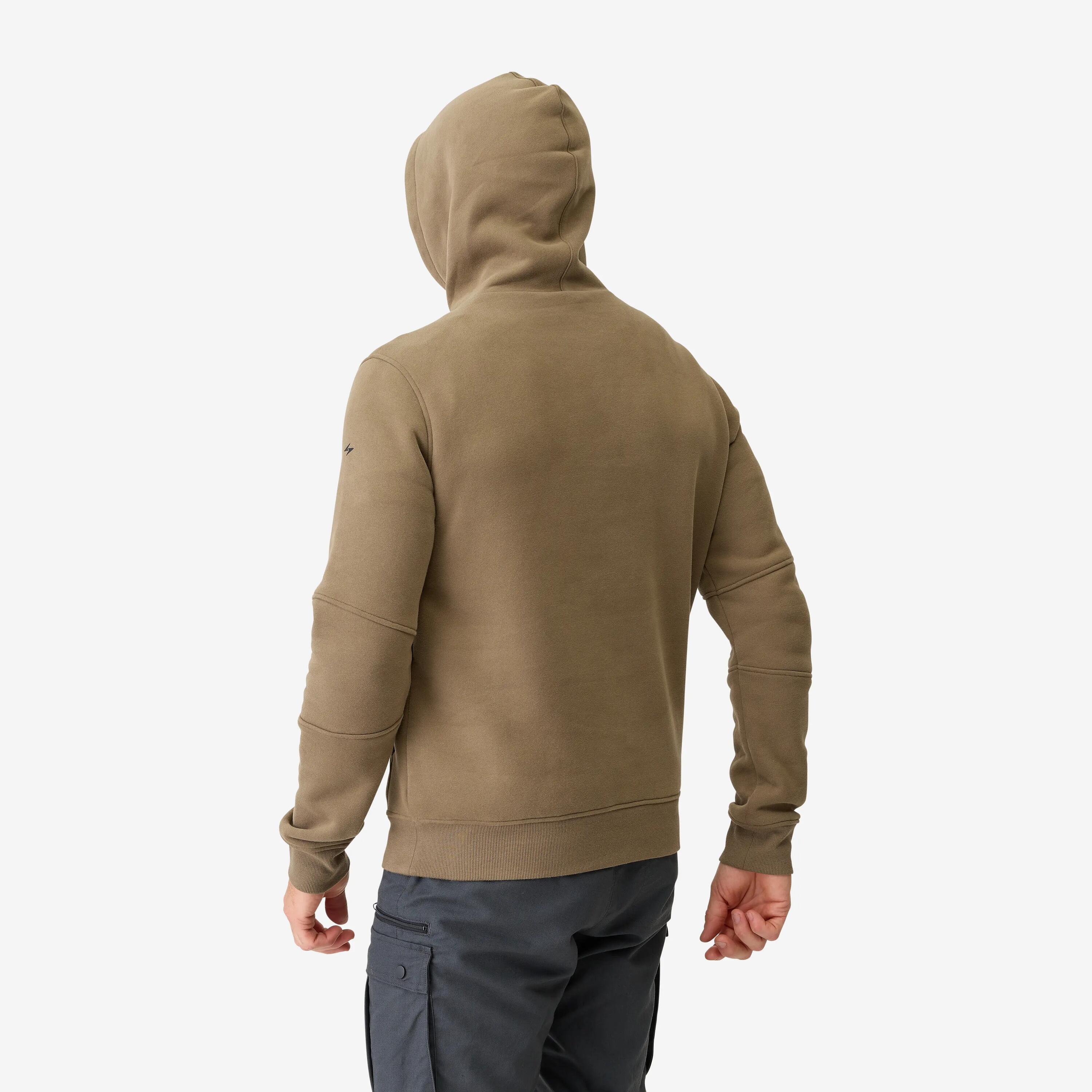 CAMISOLA DE CAÇA COM CAPUZ 500 LOGÓTIPO 6/20