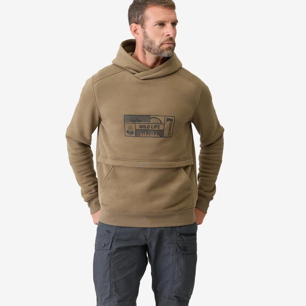 Mikina s kapucňou 500 s logom