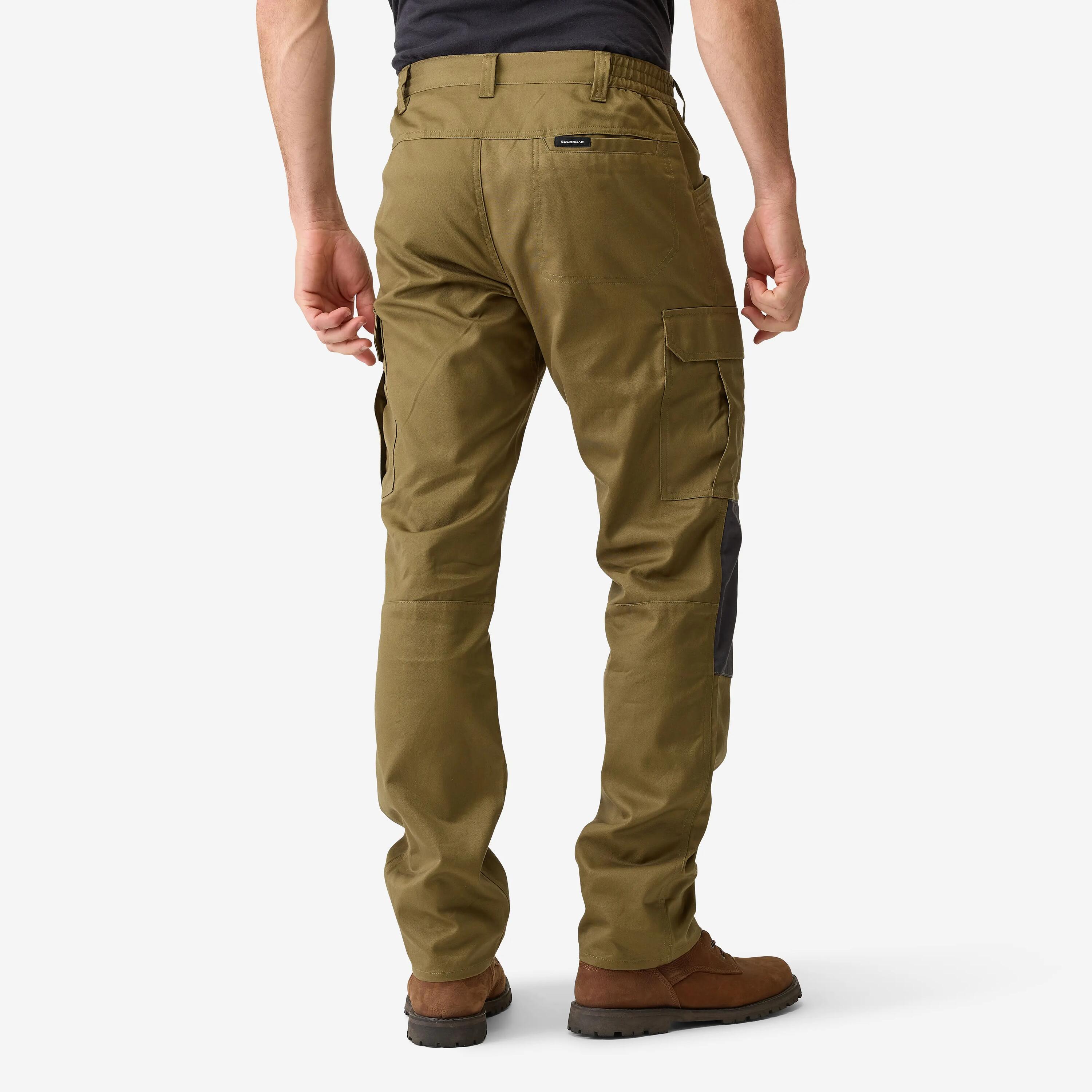 Durable Cargo Trousers, Steppe 500 Two-Tone -  3