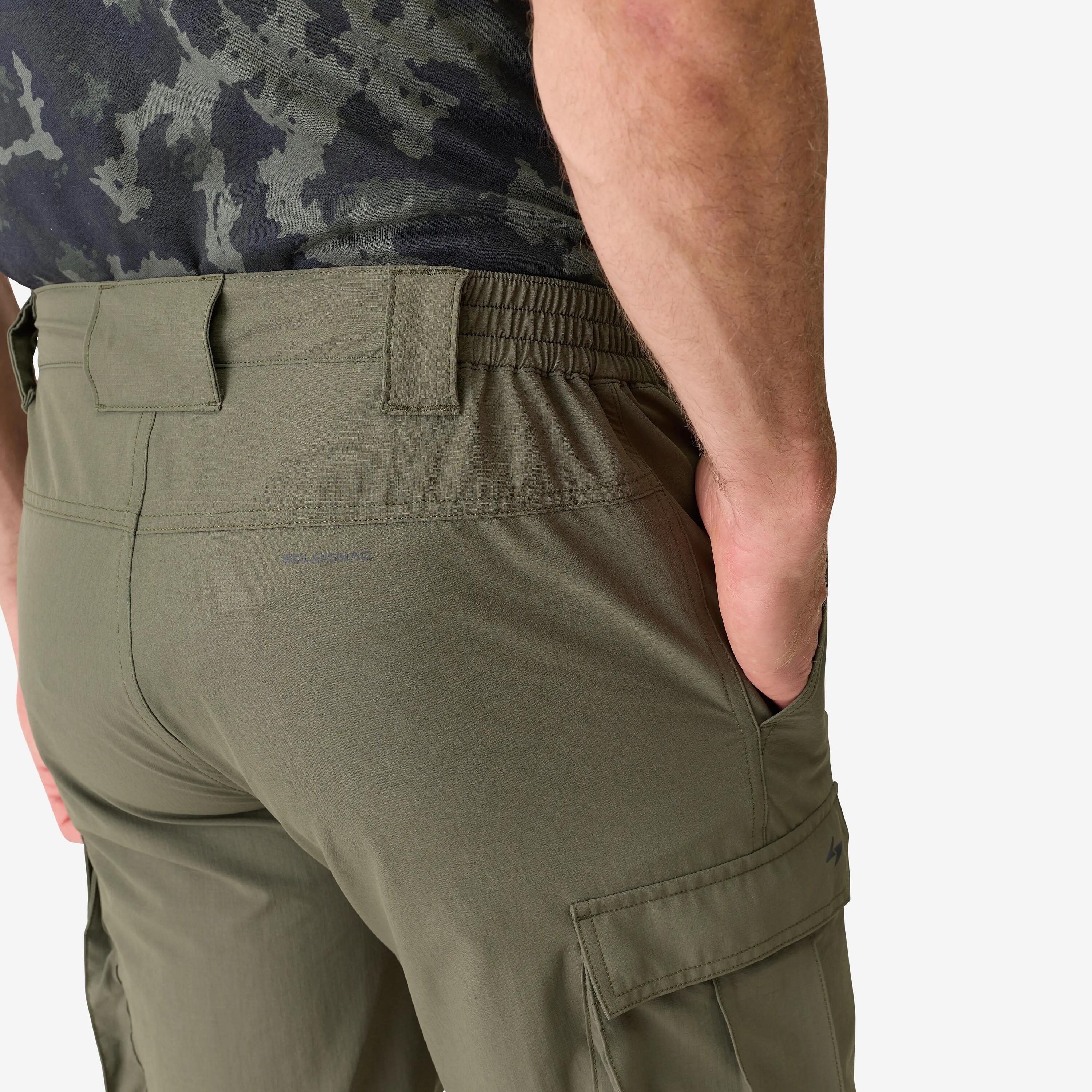 LIGHTWEIGHT AND BREATHABLE TROUSERS 500 GREEN 4/6