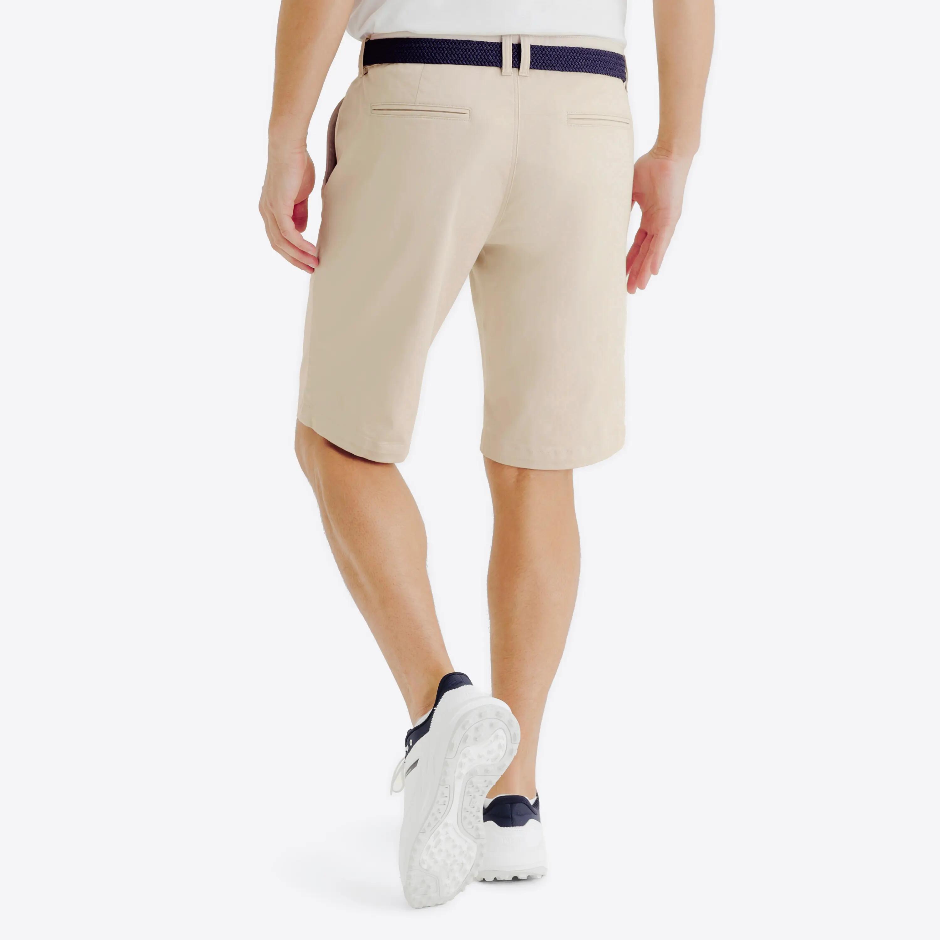 Pánske golfové šortky MW500 béžové 4/5