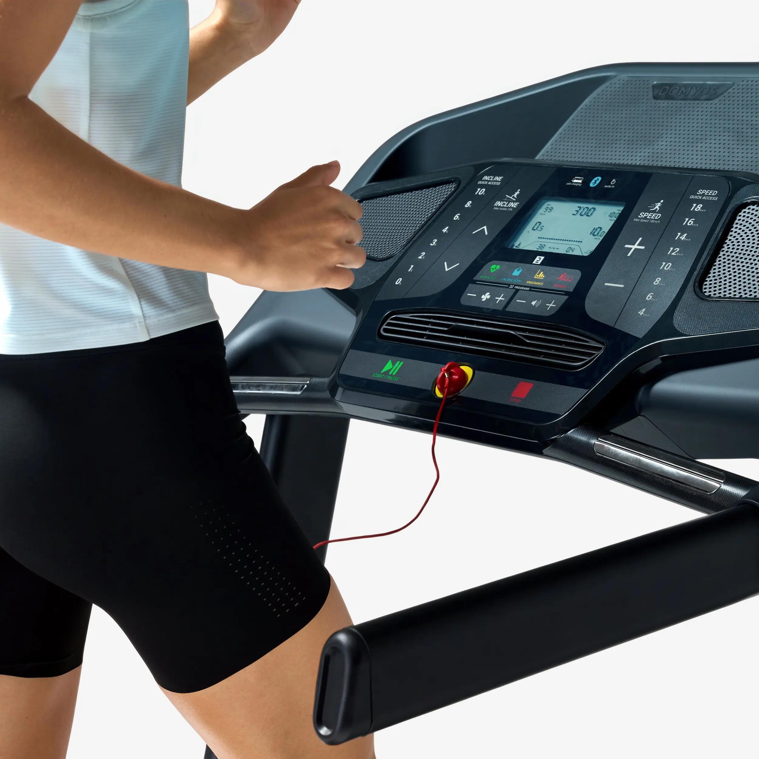 Klappbares Laufband T900D, 18 km/h 7/10