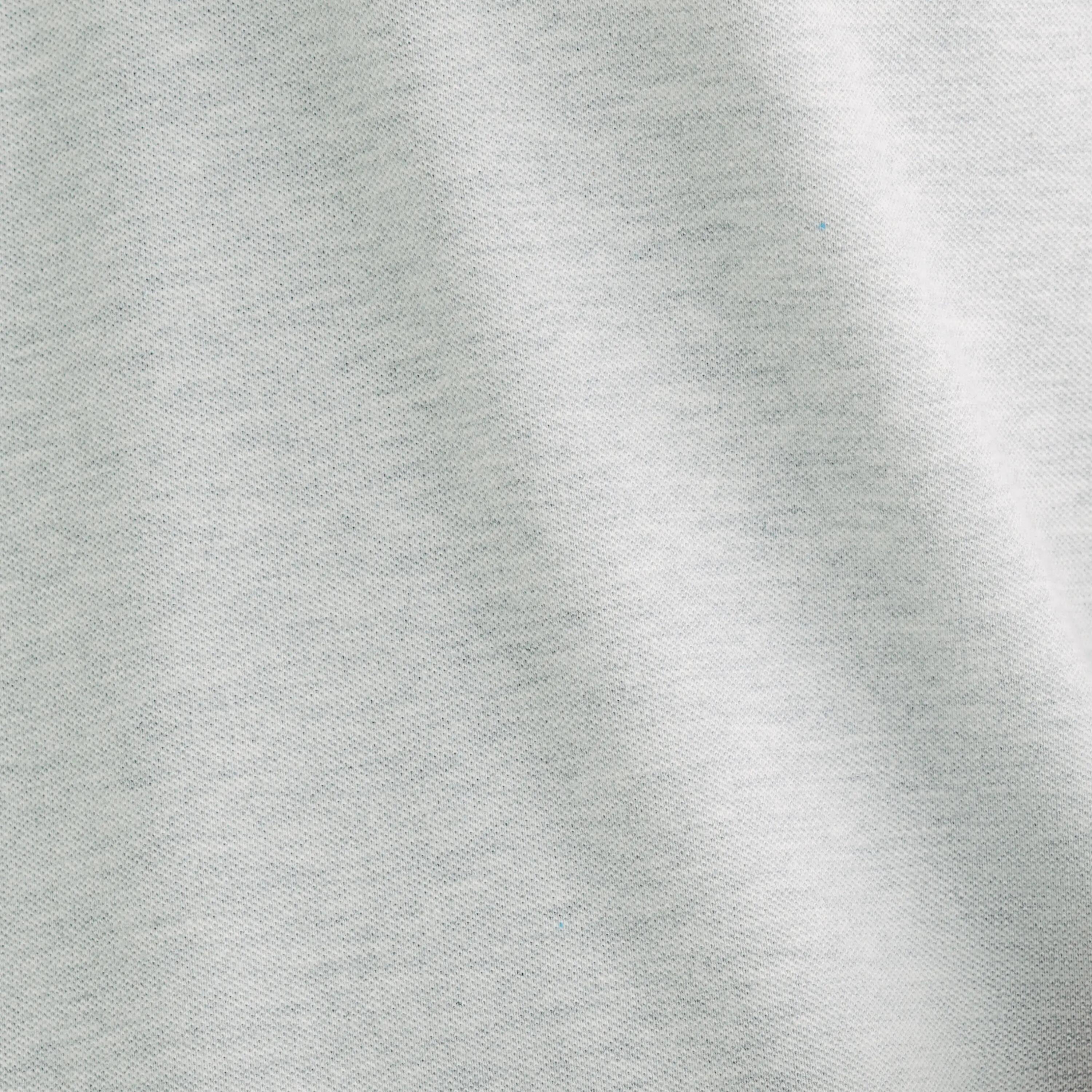 Polo de golf de algodón y poliéster manga corta Hombre, MW500 gris claro 6/6