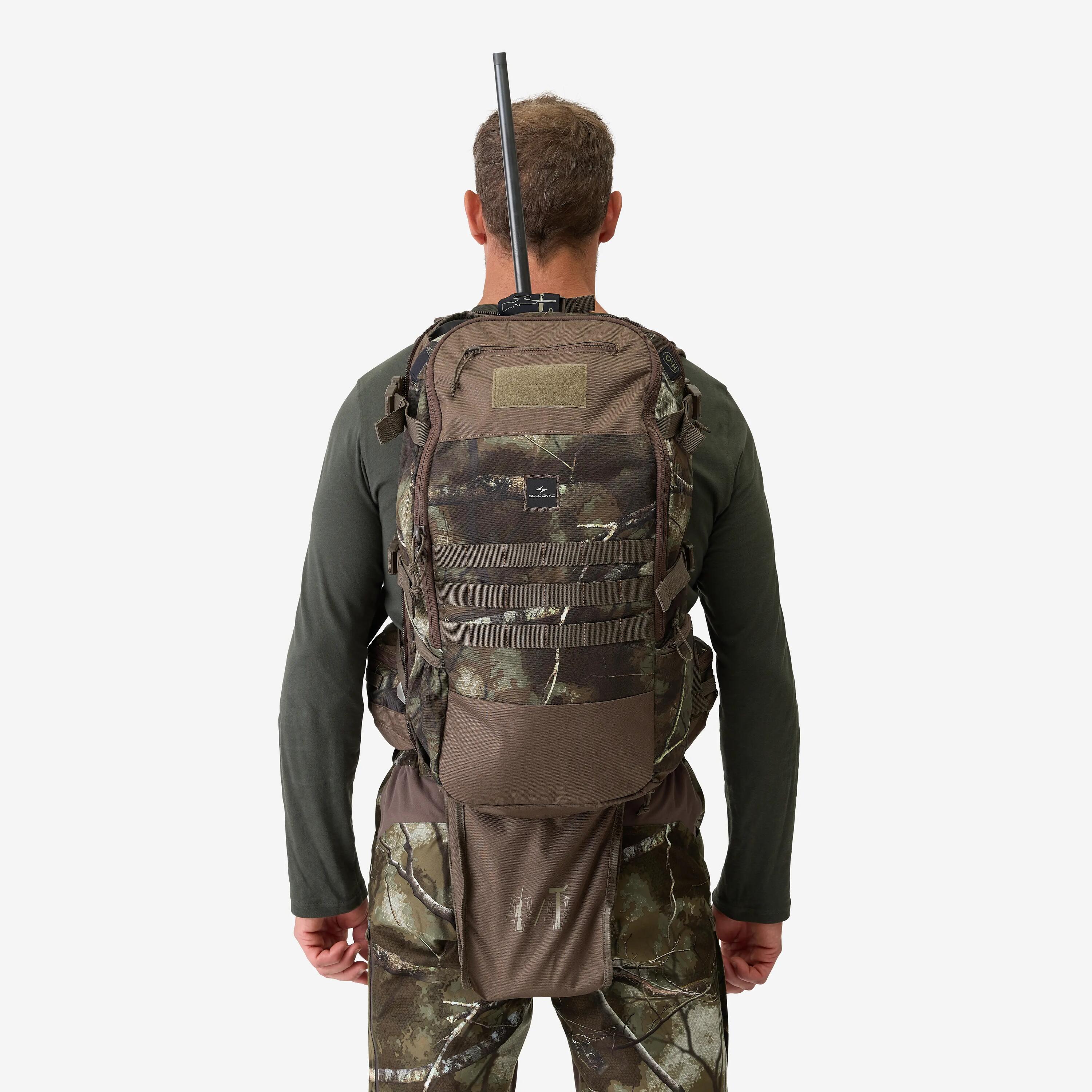 Poľovnícky batoh X-Access Compact 45 litrov maskáčový Treemetic 2/11