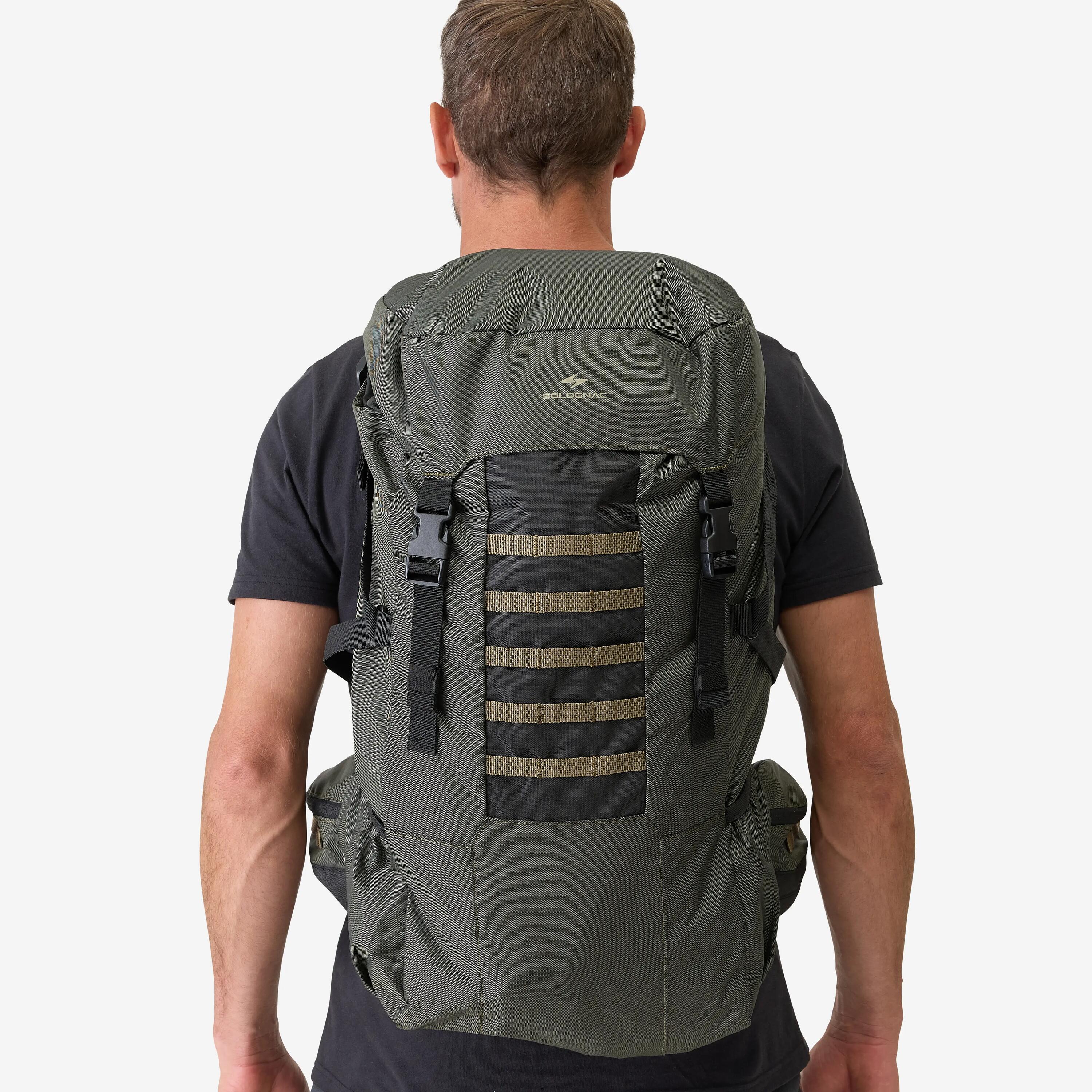 Mochila Bushcraft Solognac Caqui 50 l 2/6