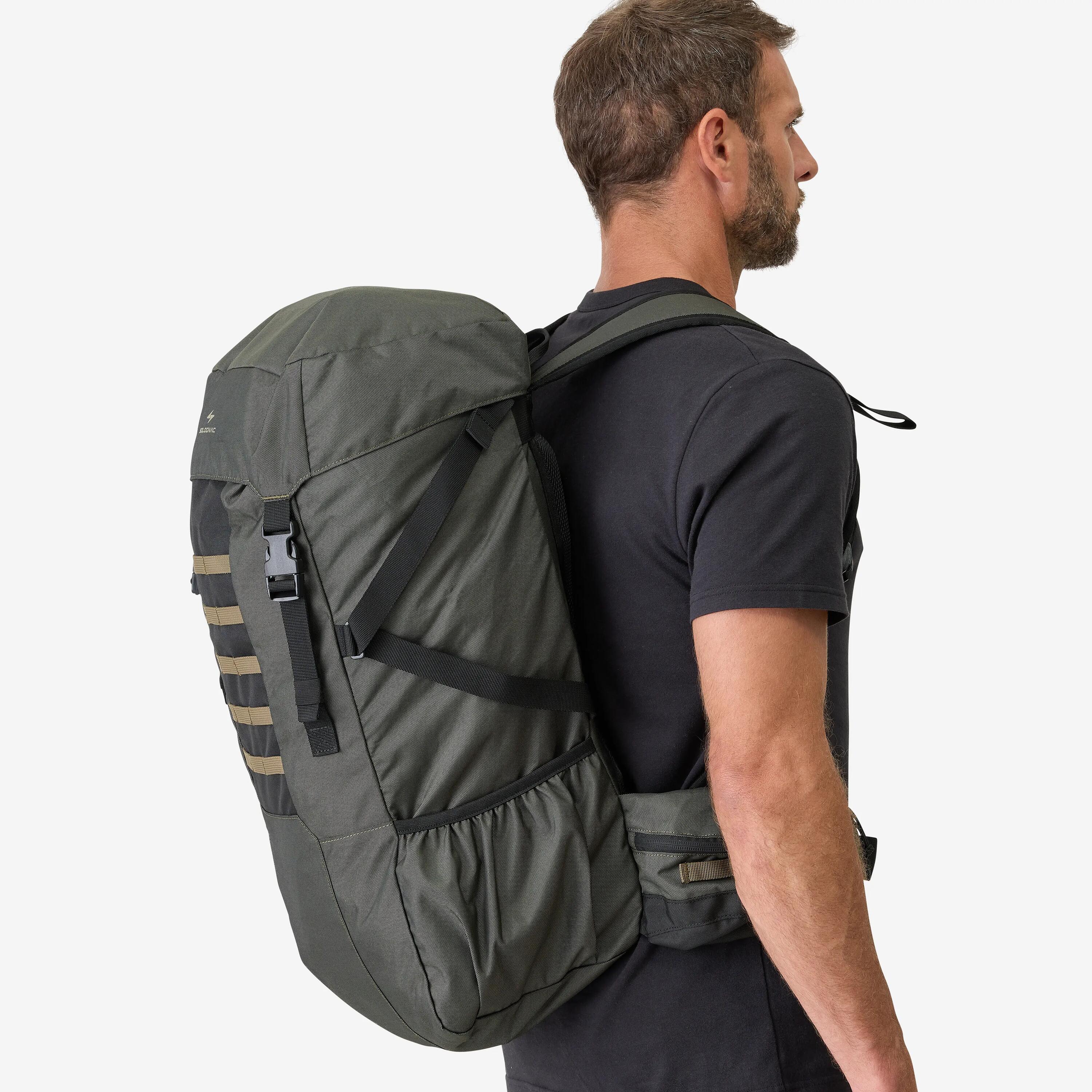 Mochila Bushcraft Solognac Caqui 50 l 5/6