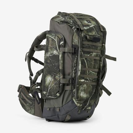 Sac à dos de chasse 70L camouflage treemetic