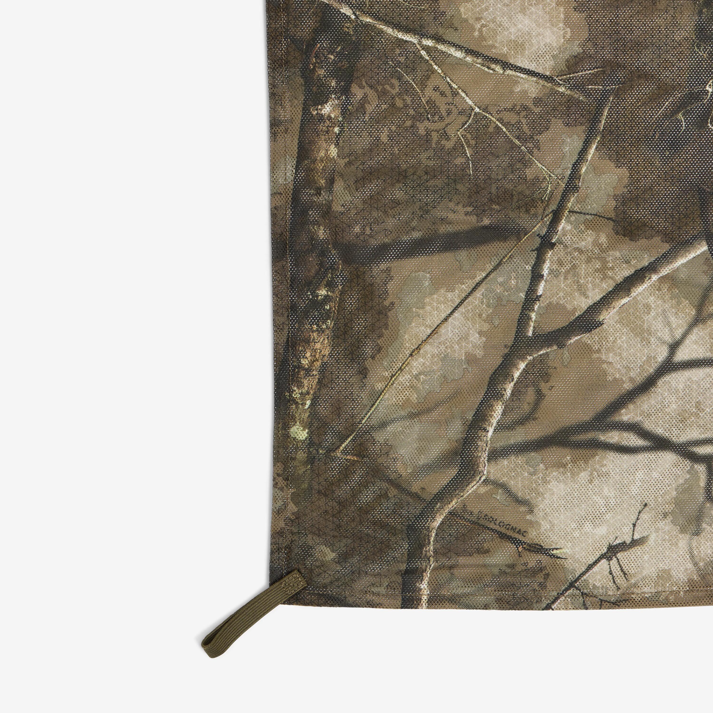 Poľovnícka maskovacia obojstranná sieť (Furtiv a Treemetic) 1,4 m x 2,2 m 2/6