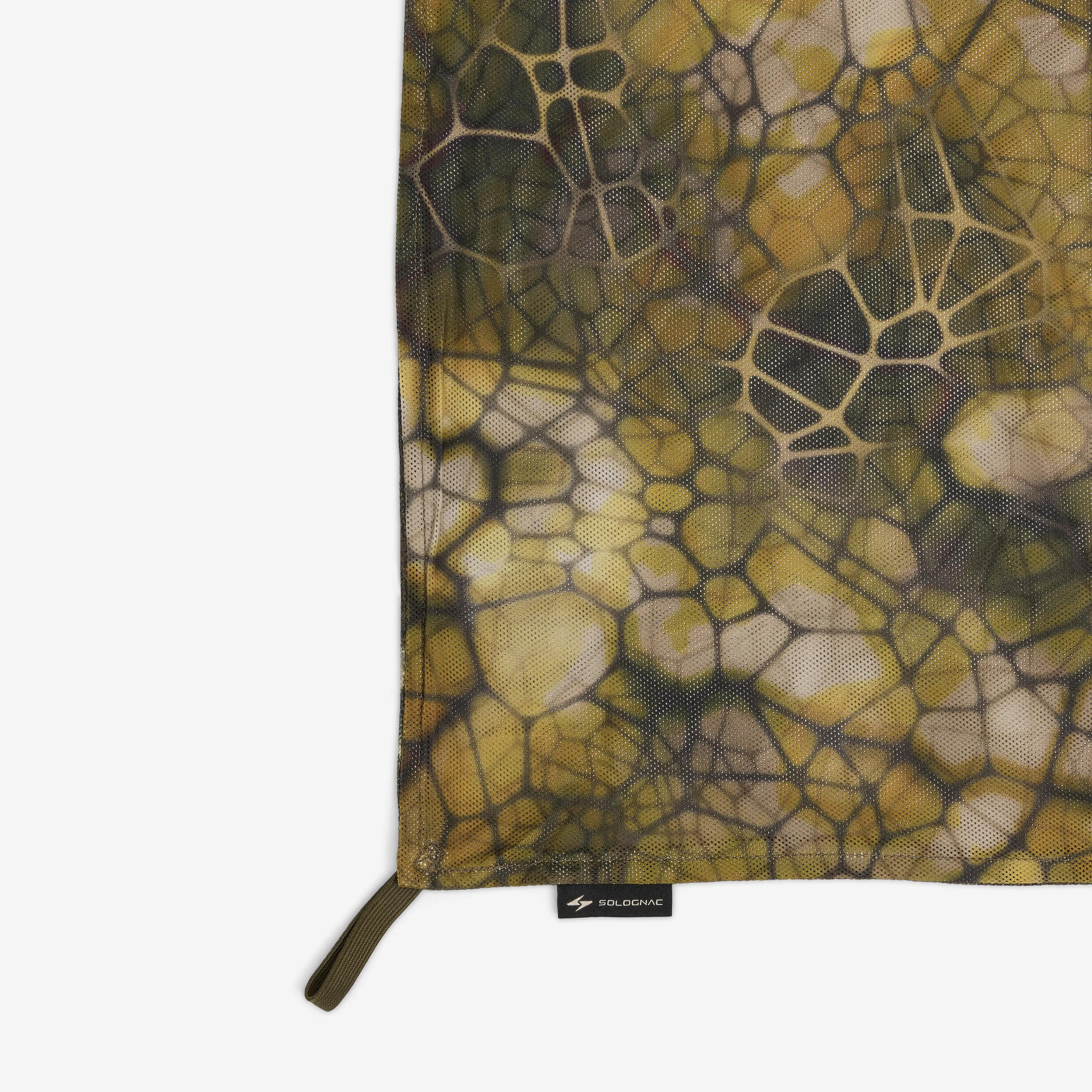 Poľovnícka maskovacia obojstranná sieť (Furtiv a Treemetic) 1,4 m x 2,2 m 3/6
