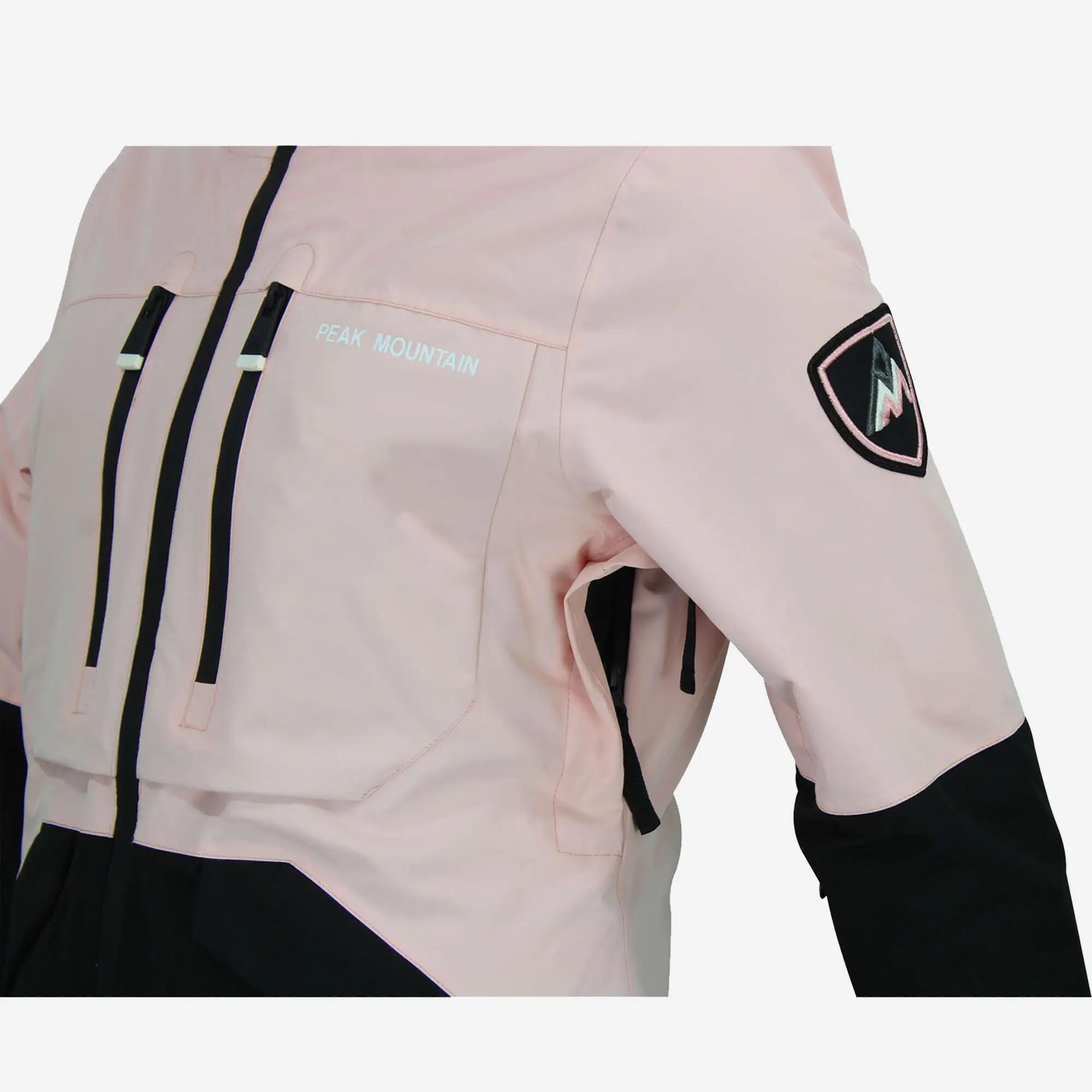 Veste de Ski Snowboard Peak Mountain Femme Rose 4/6