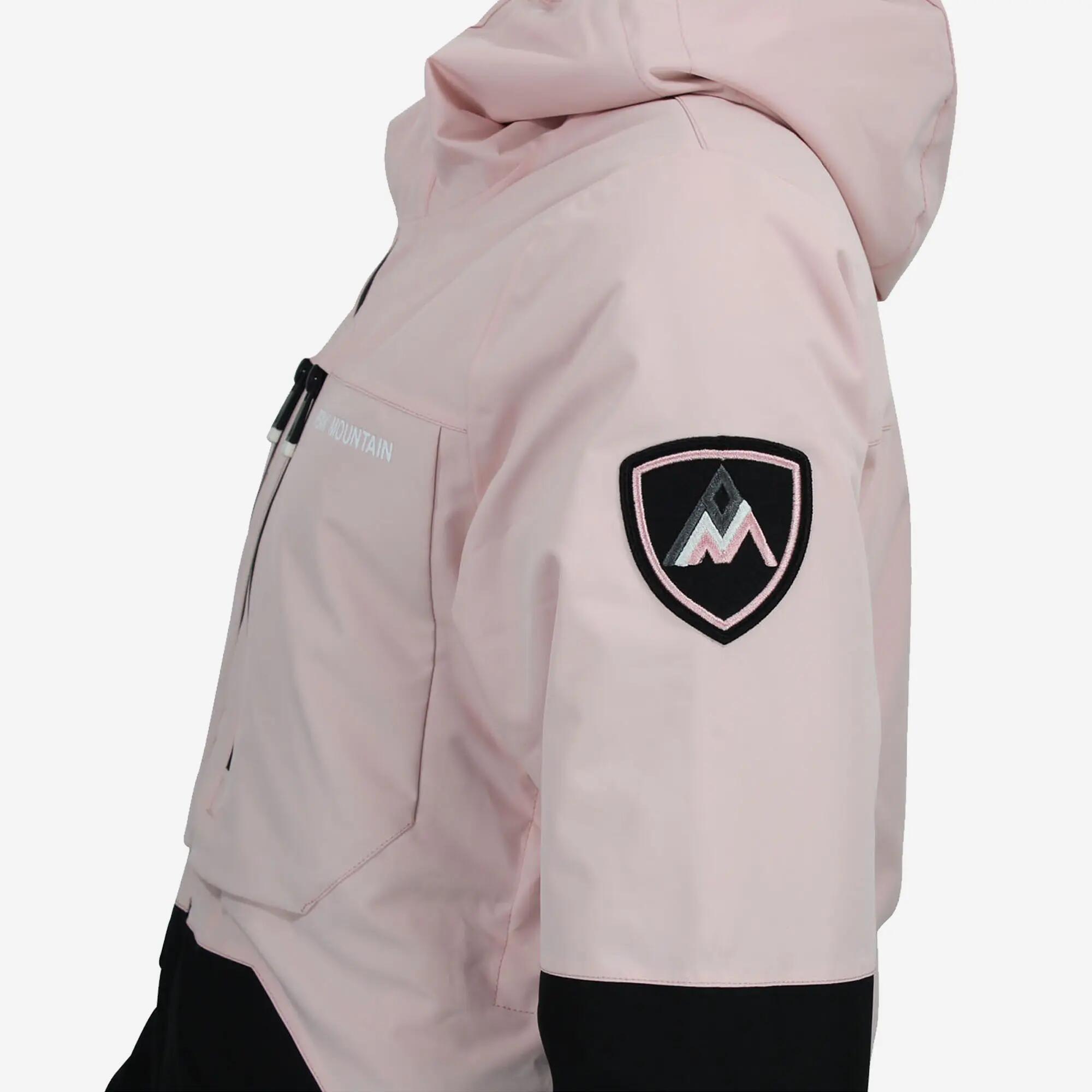 Veste de Ski Snowboard Peak Mountain Femme Rose 5/6