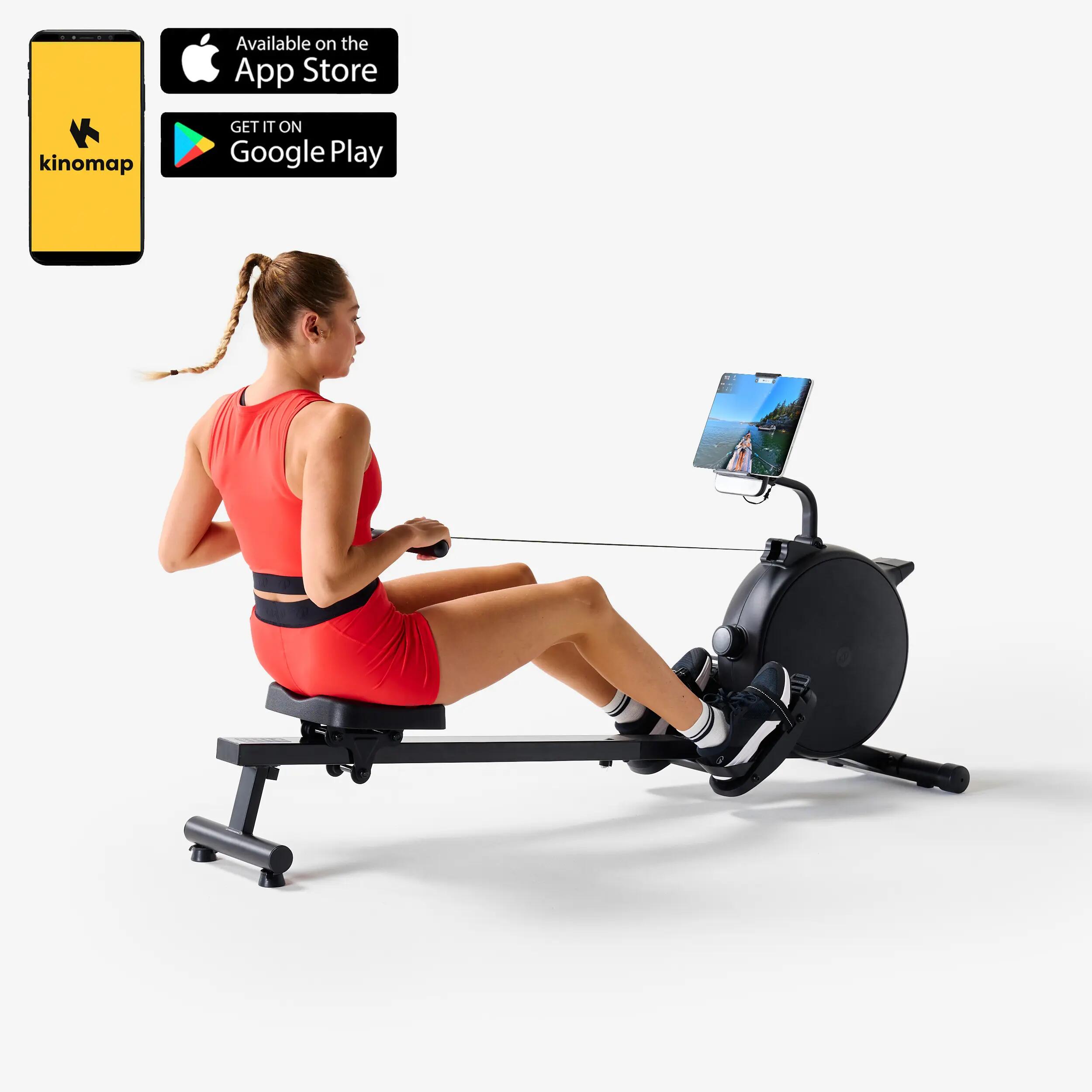 Smart rowing machine, Initial Rower 100, black -  3