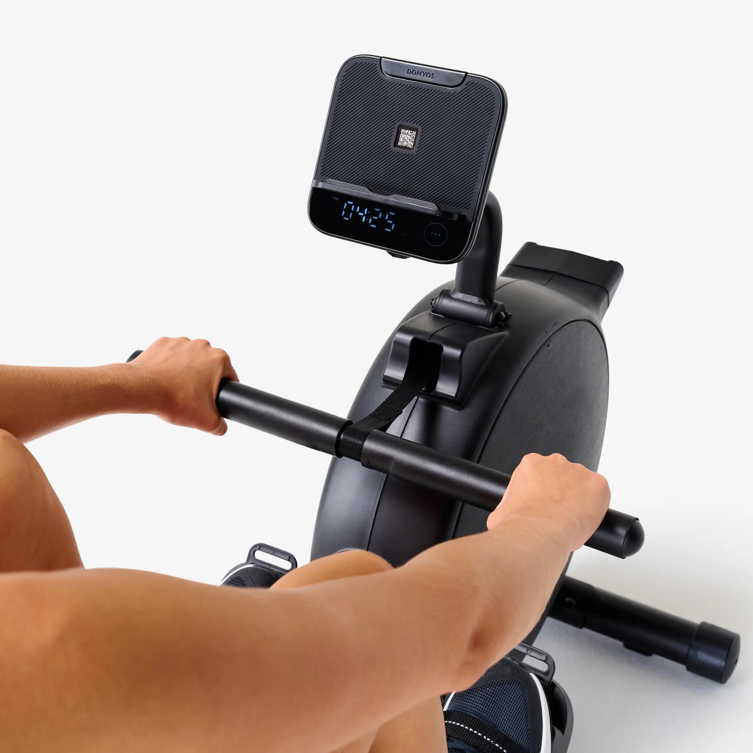 Máquina Remo Initial Rower 100 Negra Conectada 19/44
