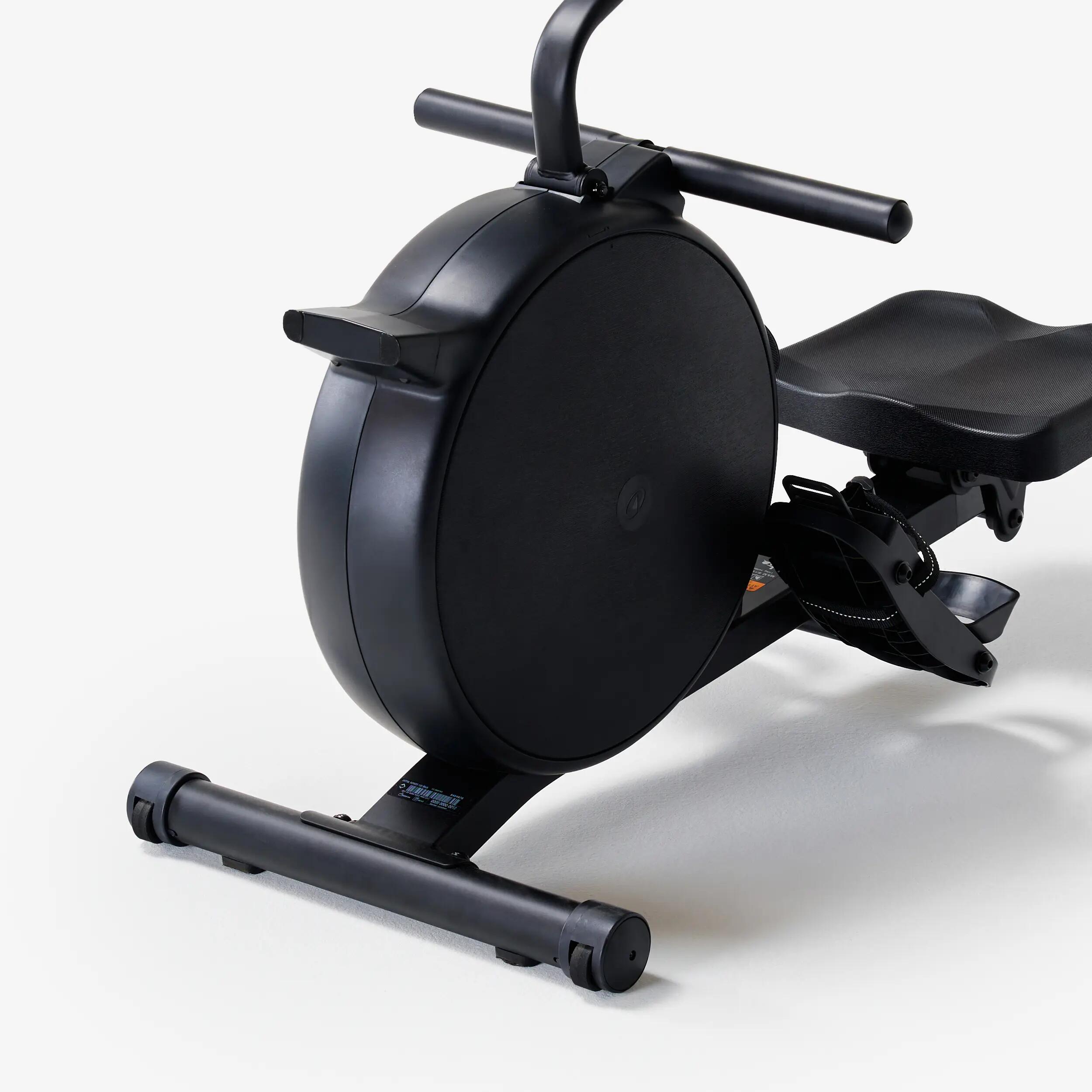 Máquina Remo Initial Rower 100 Negra Conectada 18/44