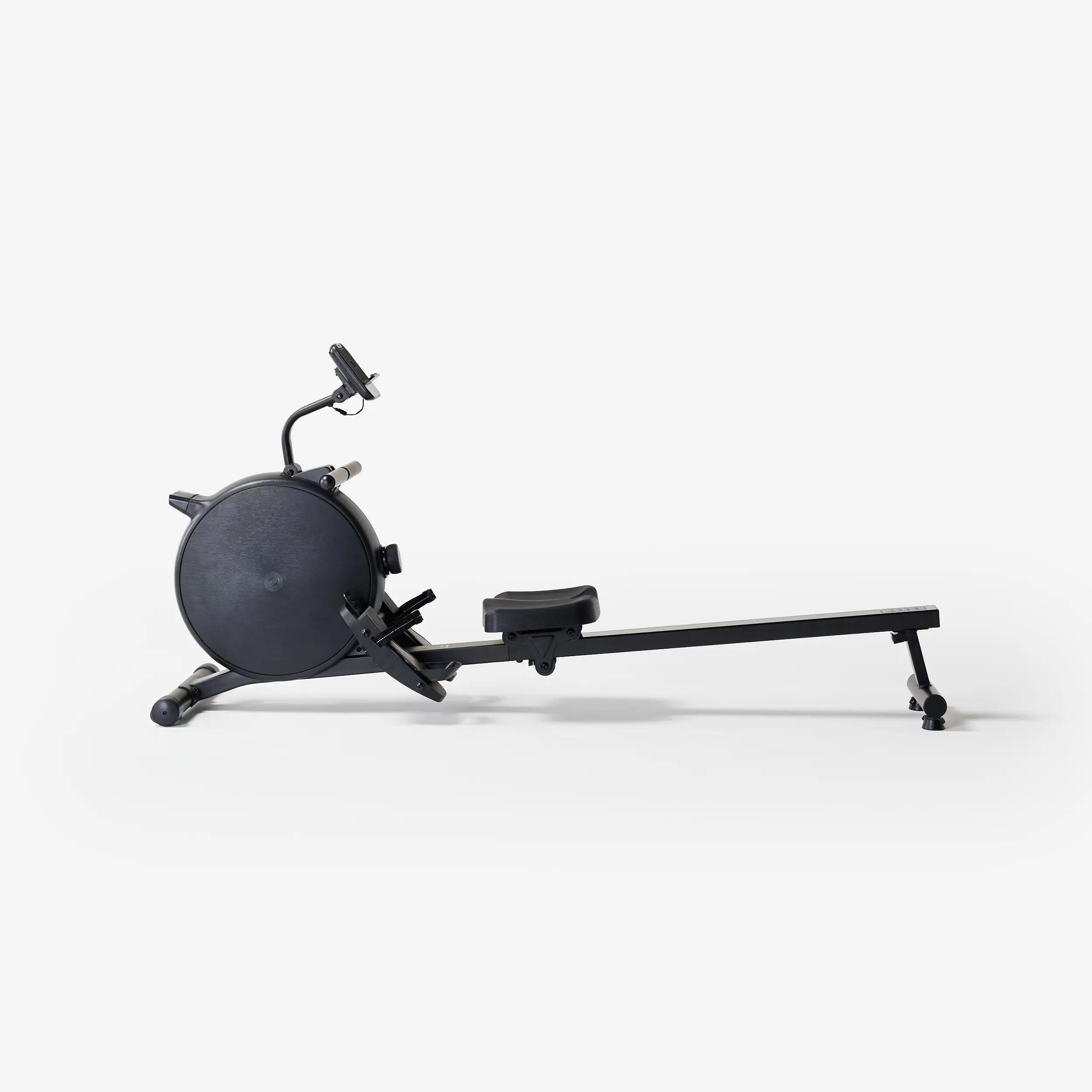 Máquina Remo Initial Rower 100 Negra Conectada 16/44