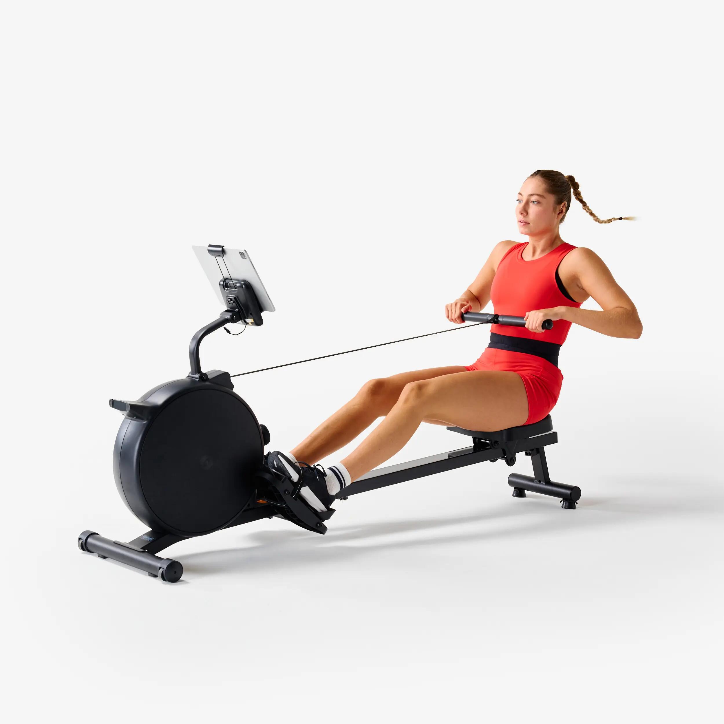 Smart rowing machine, Initial Rower 100, black -  4