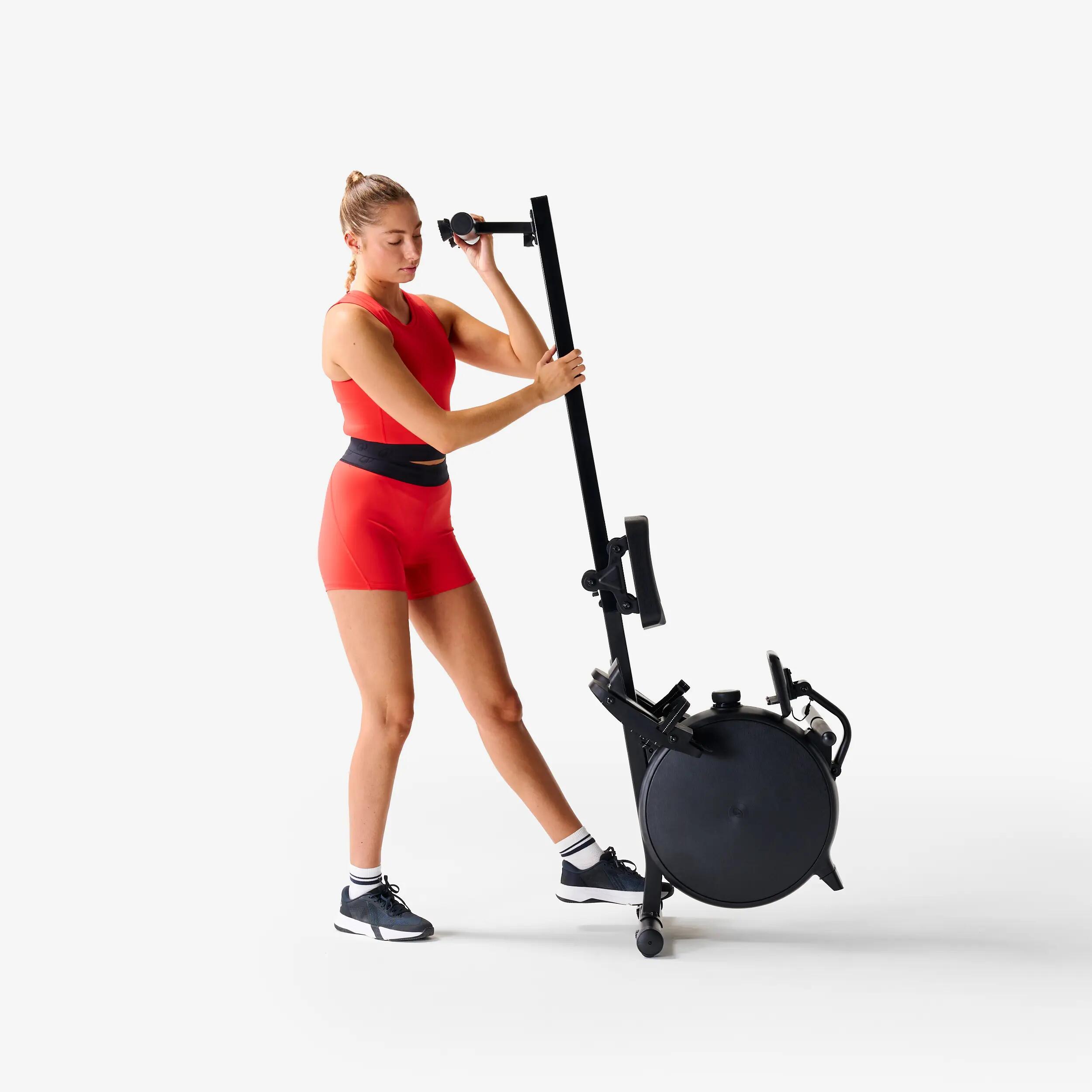 Máquina Remo Initial Rower 100 Negra Conectada 7/44