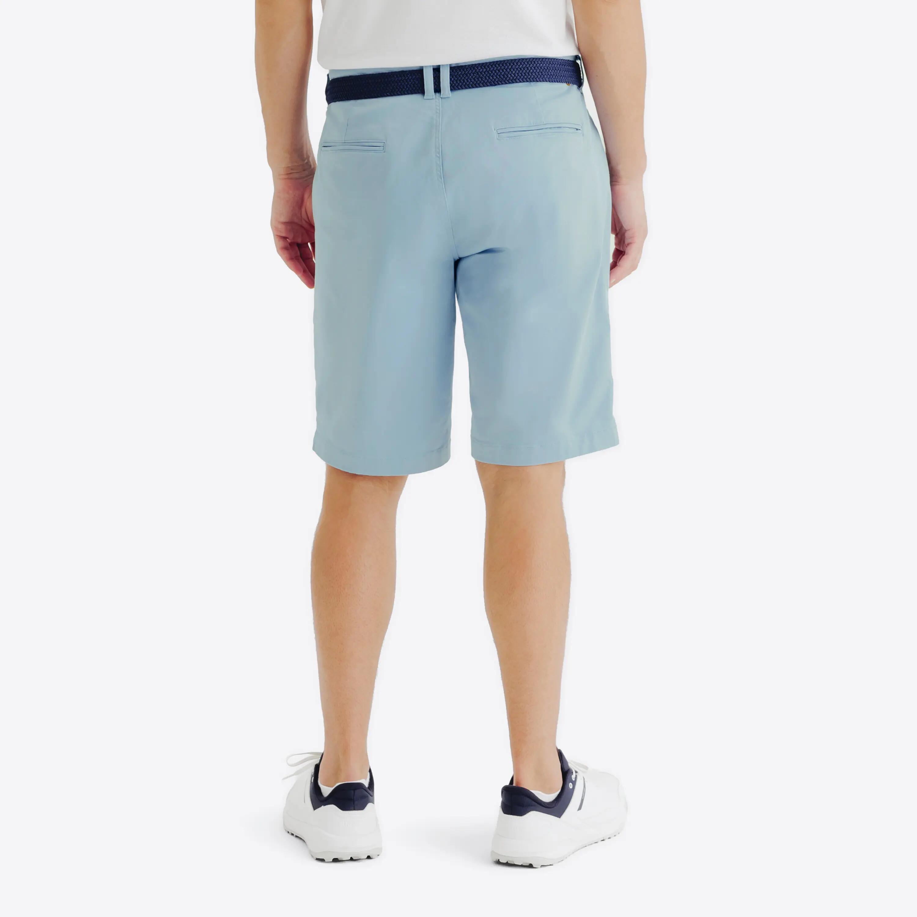 Pánske golfové chino šortky MW500 modré 4/5