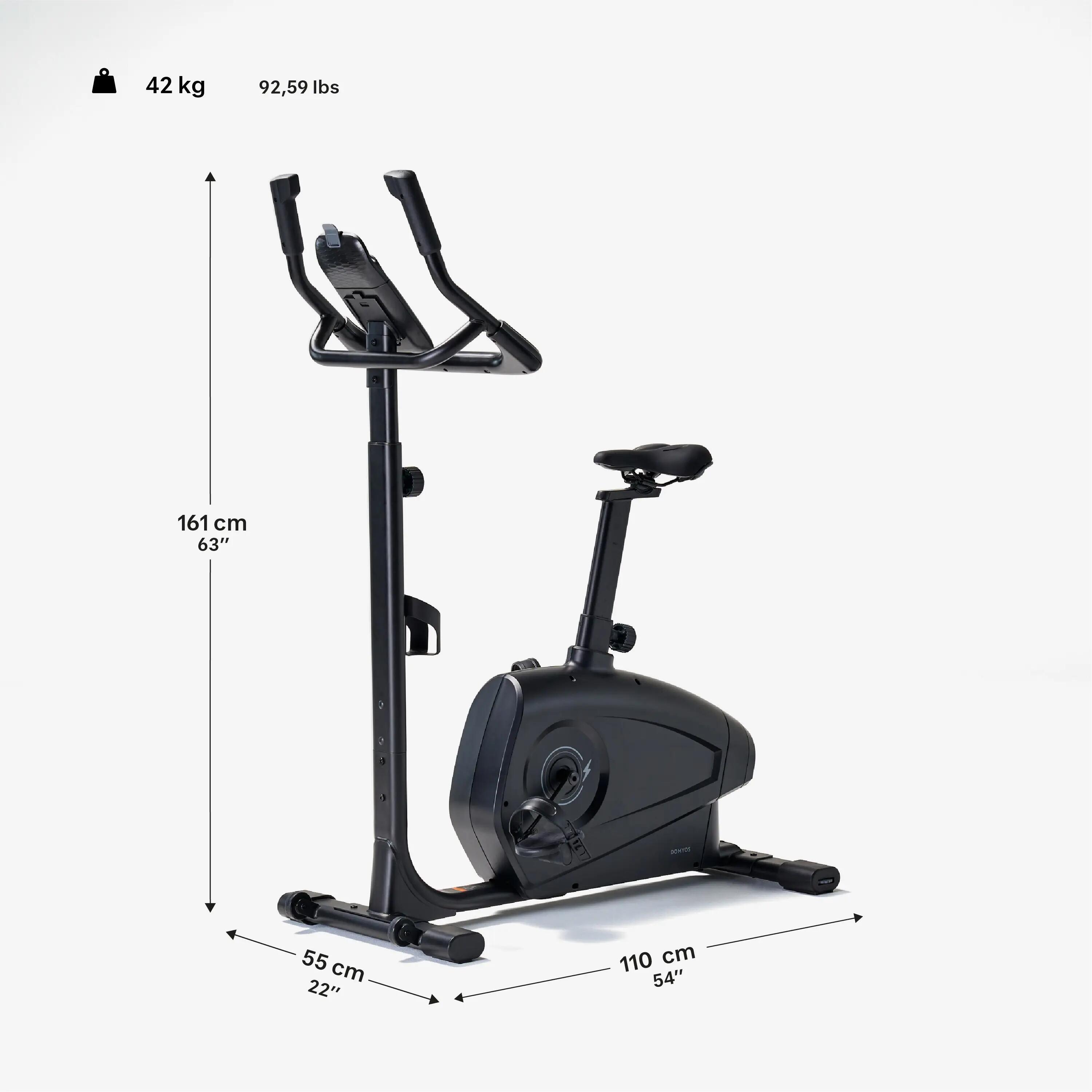 Bicicleta estática conectada, autoalimentada y ultracómoda EB900 B 5/8