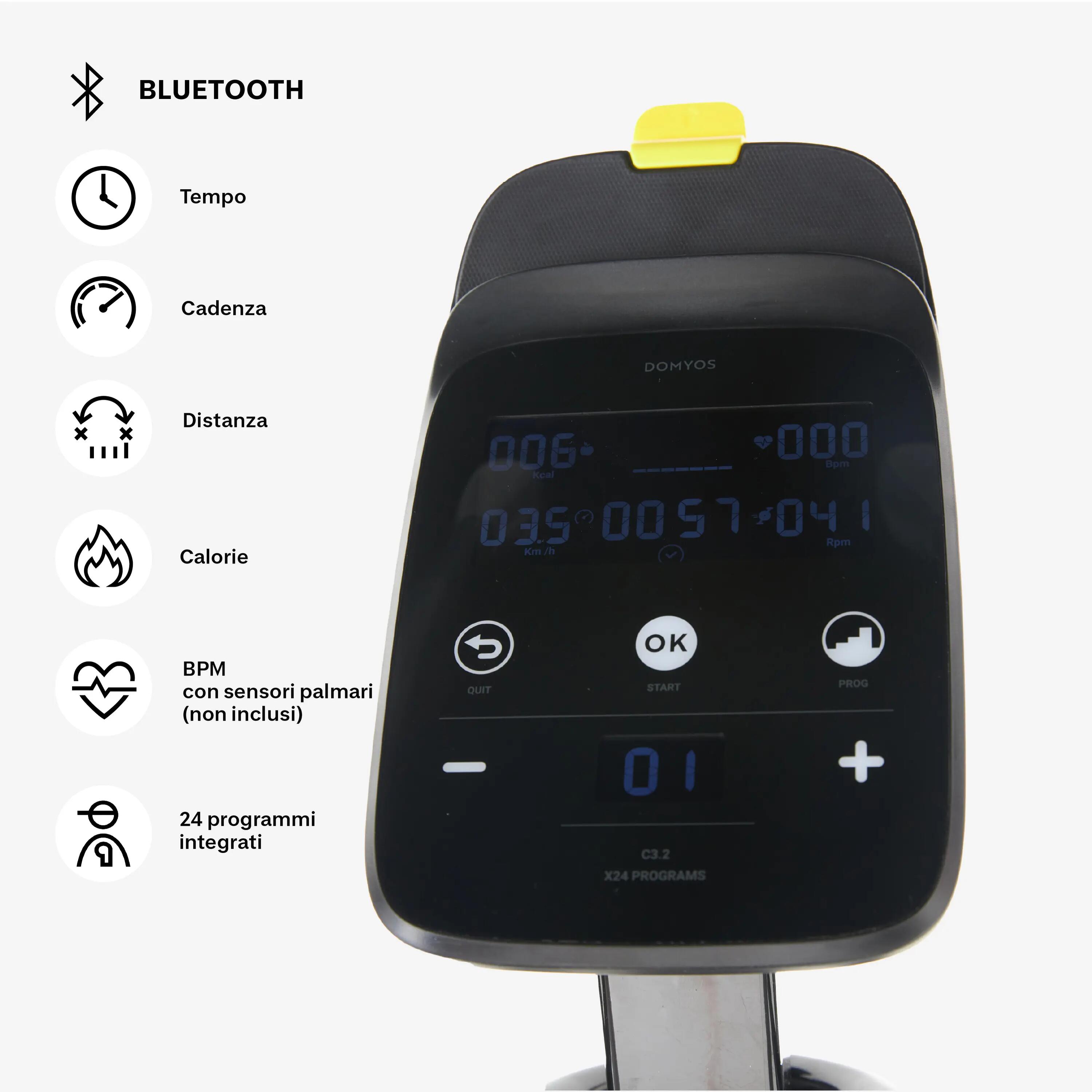 Ellittica EL 540 autoalimentata e connessa 3/6
