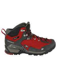 Forclaz 700 Mid WTP mountain hiking shoes - Red