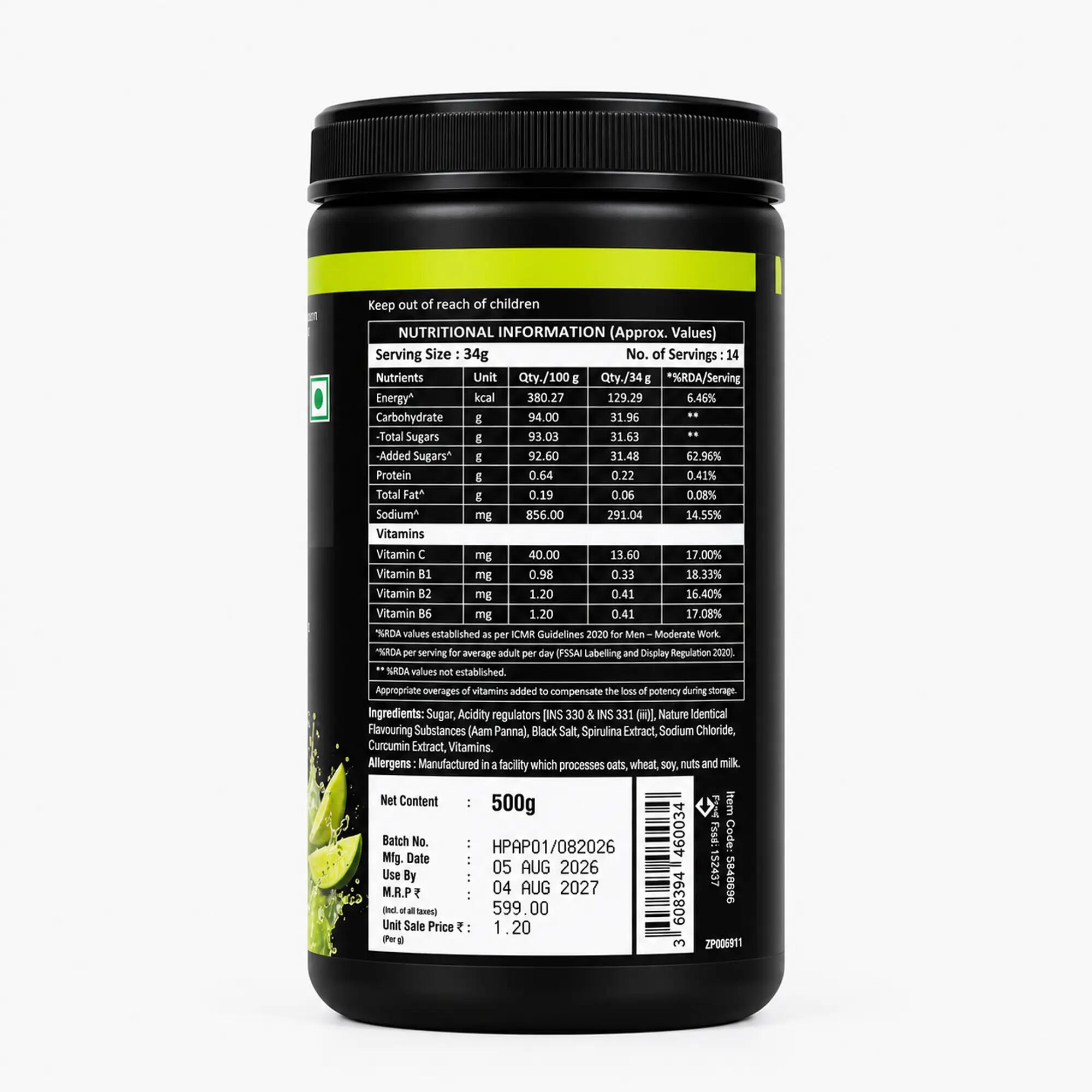 Hydration powder Aam Panna 500gm -  3