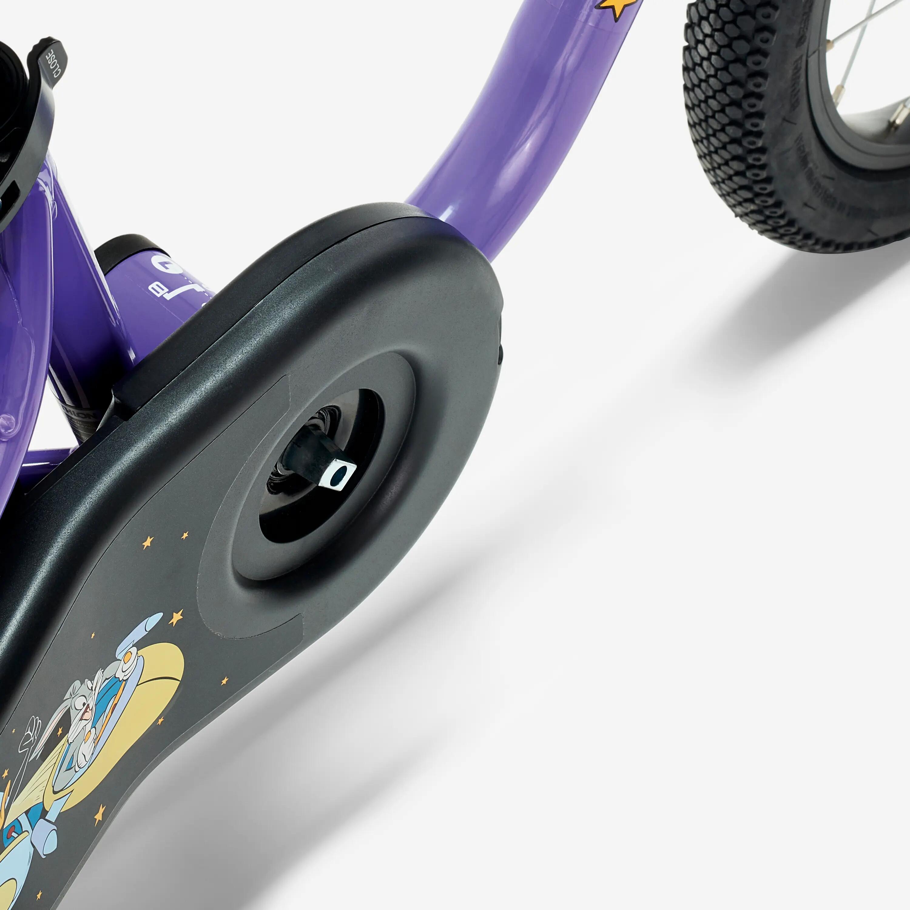 Dětské 14" kolo-odrážedlo 2v1 Discover 500 Looney Tunes pro děti 3–5 let 3/12