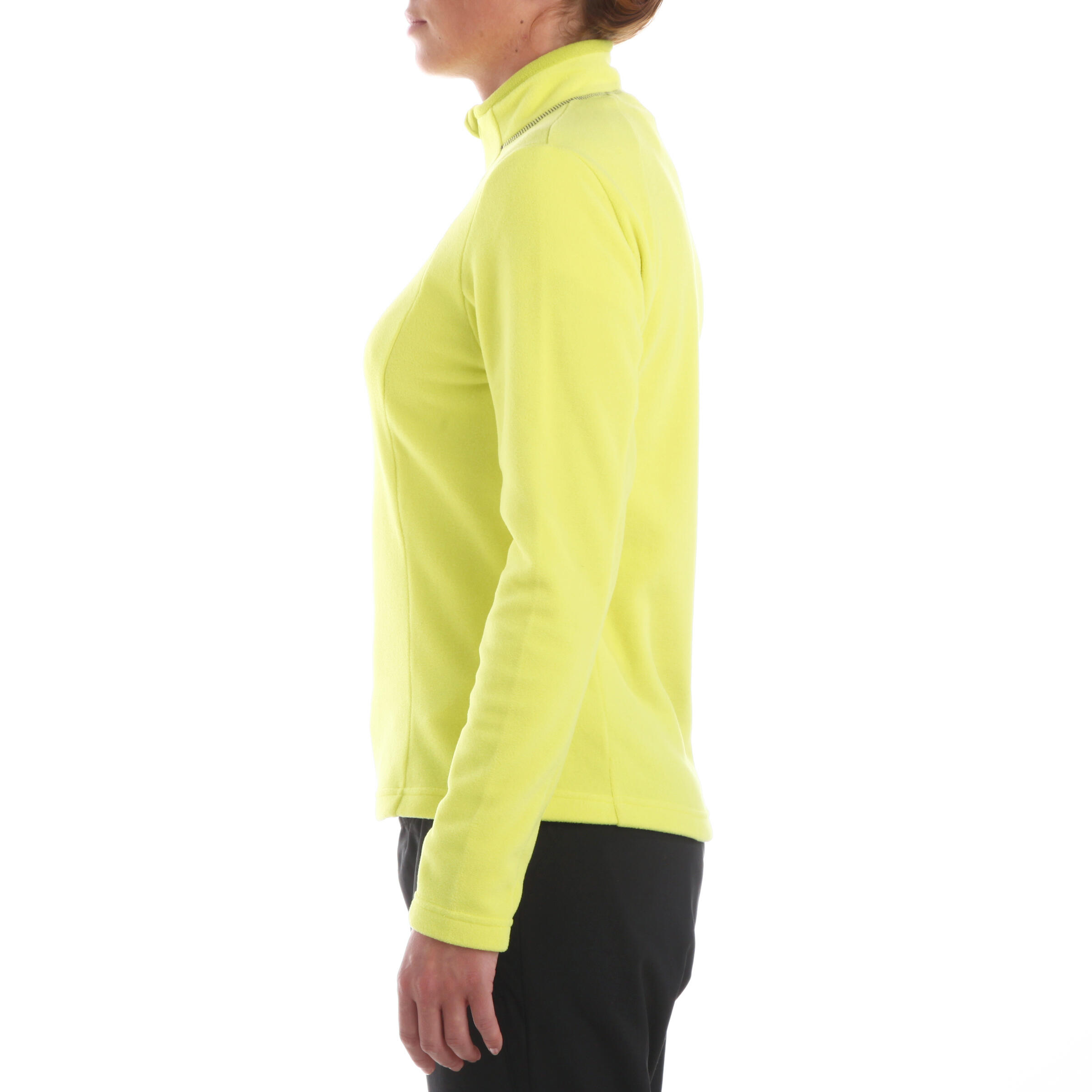 Forclaz 50 women's hiking fleece QUECHUA - yellow 8/9