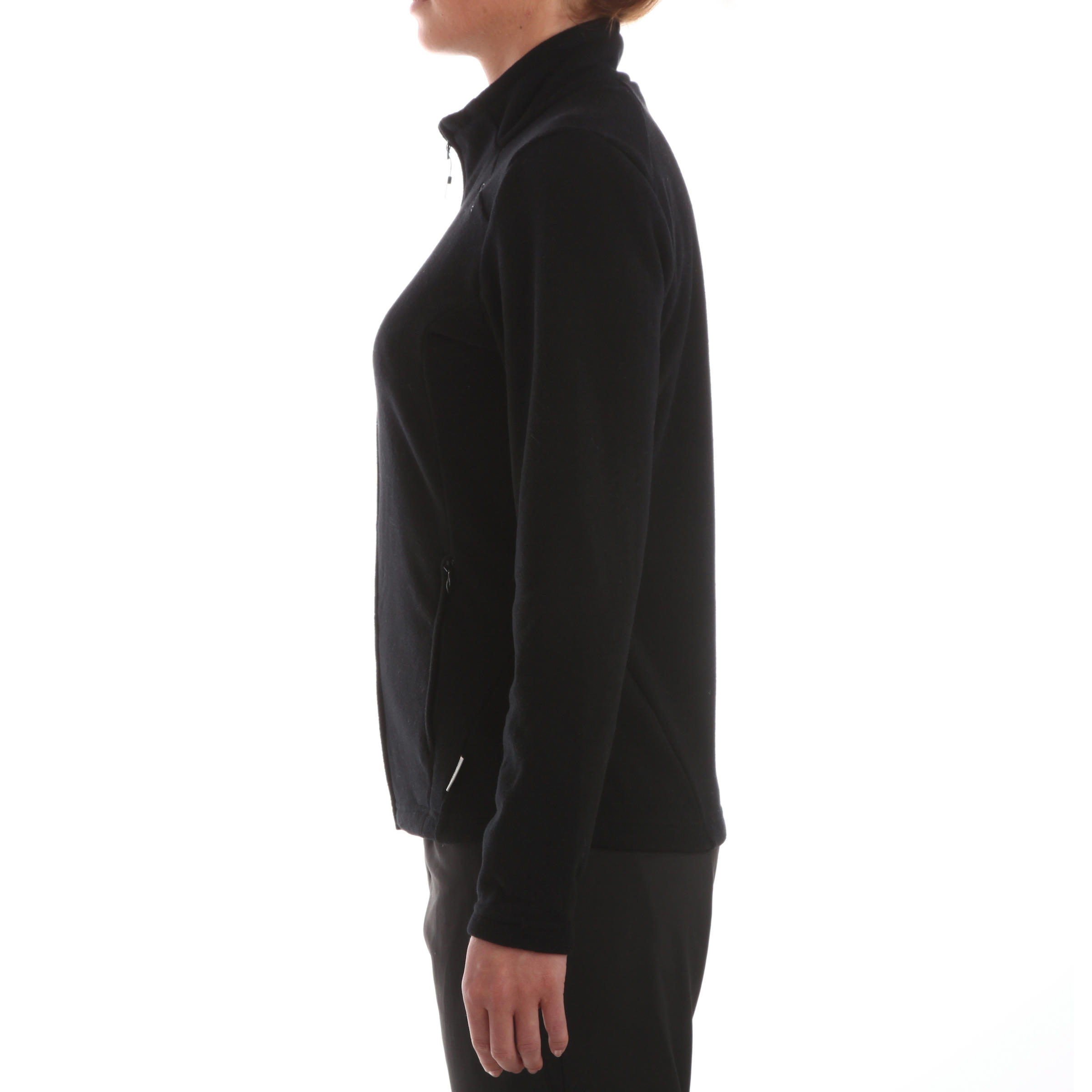 Women's Fleece Jacket MH120 - Black